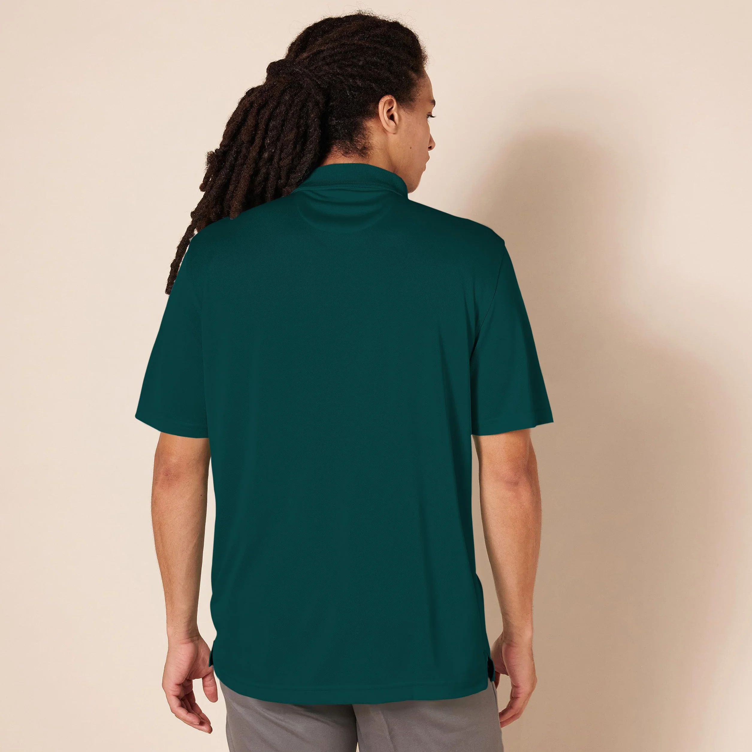 Amazon Essentials Uomo Polo da Golf a Maniche Corte Asciugatura Rapida