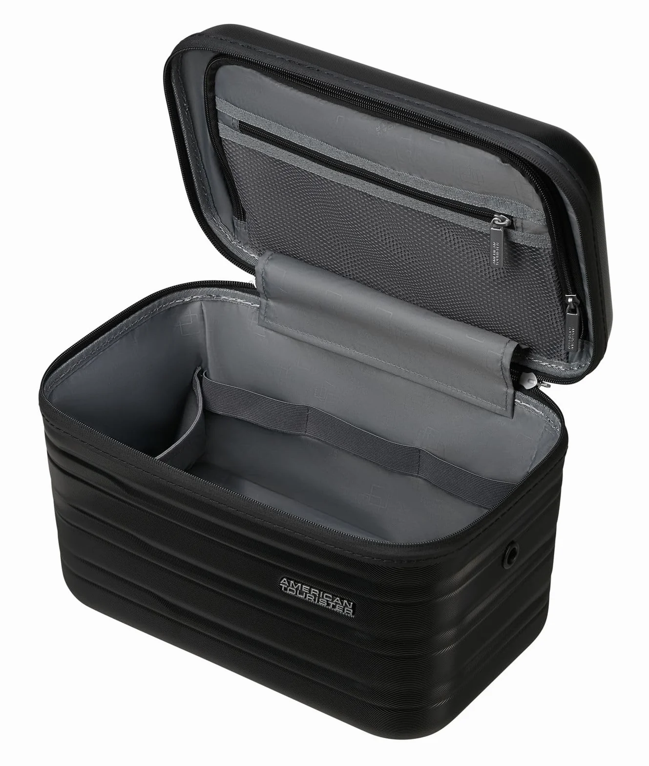 American Tourister Flashline - Beauty Case, 36 cm, Dark Black