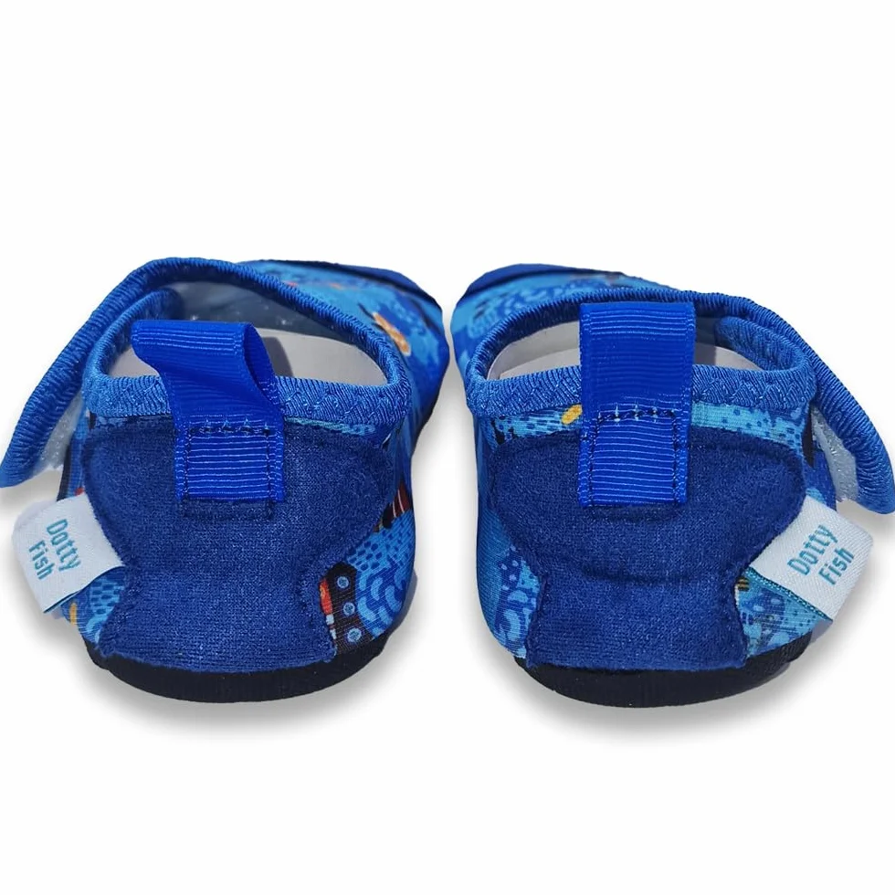 Dotty Fish Scarpe da Acqua Antiscivolo Asciugatura Rapida Suola Barefoot Gomma Flessibile Neonati Bambini