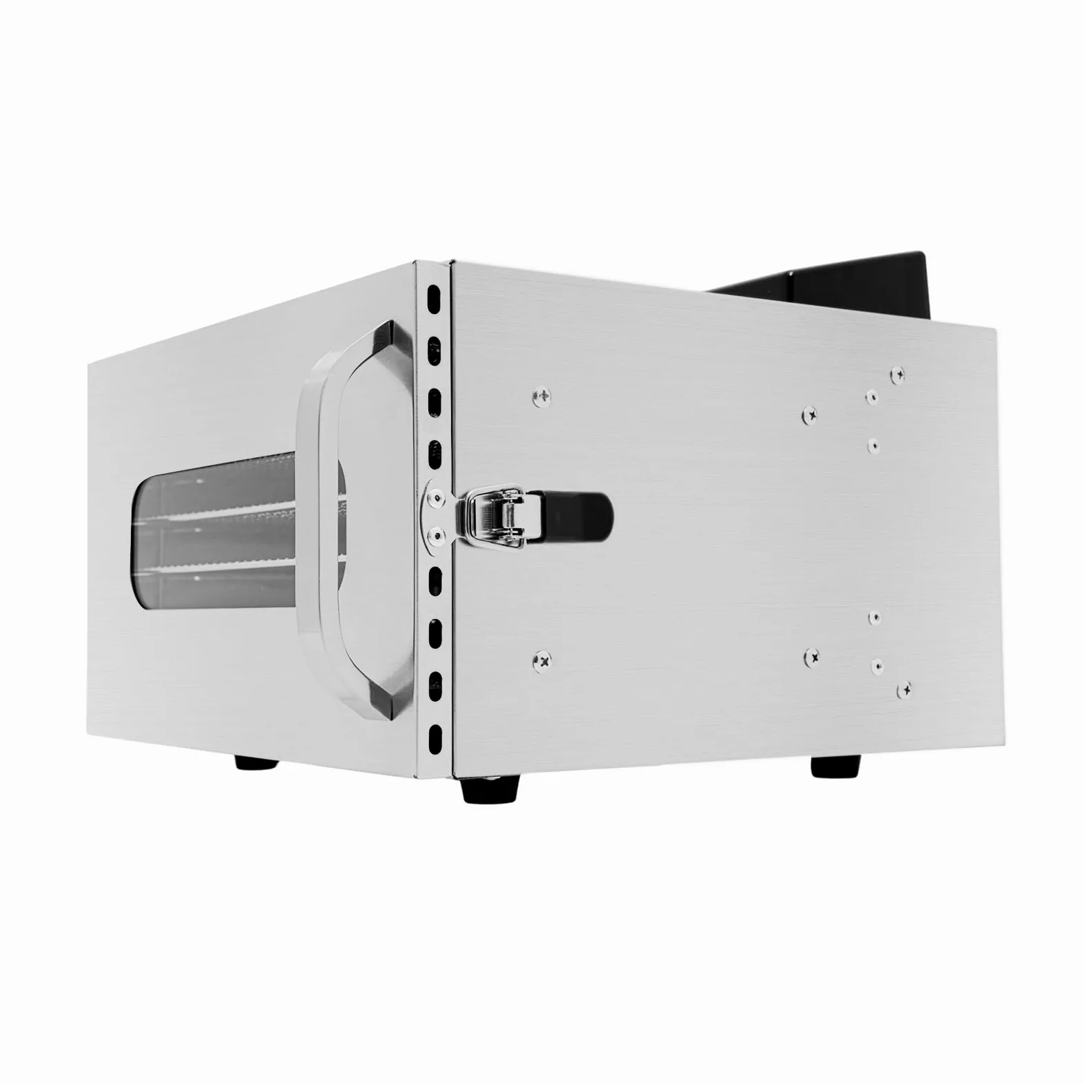 Essiccatore in acciaio INOX a 6 piani Essiccatore professionale per la ristorazione Essiccatore alimentare Disidratatore per frutta, carne, verdura ed erbe, 30-90℃ regolatore di temperatura, funzione