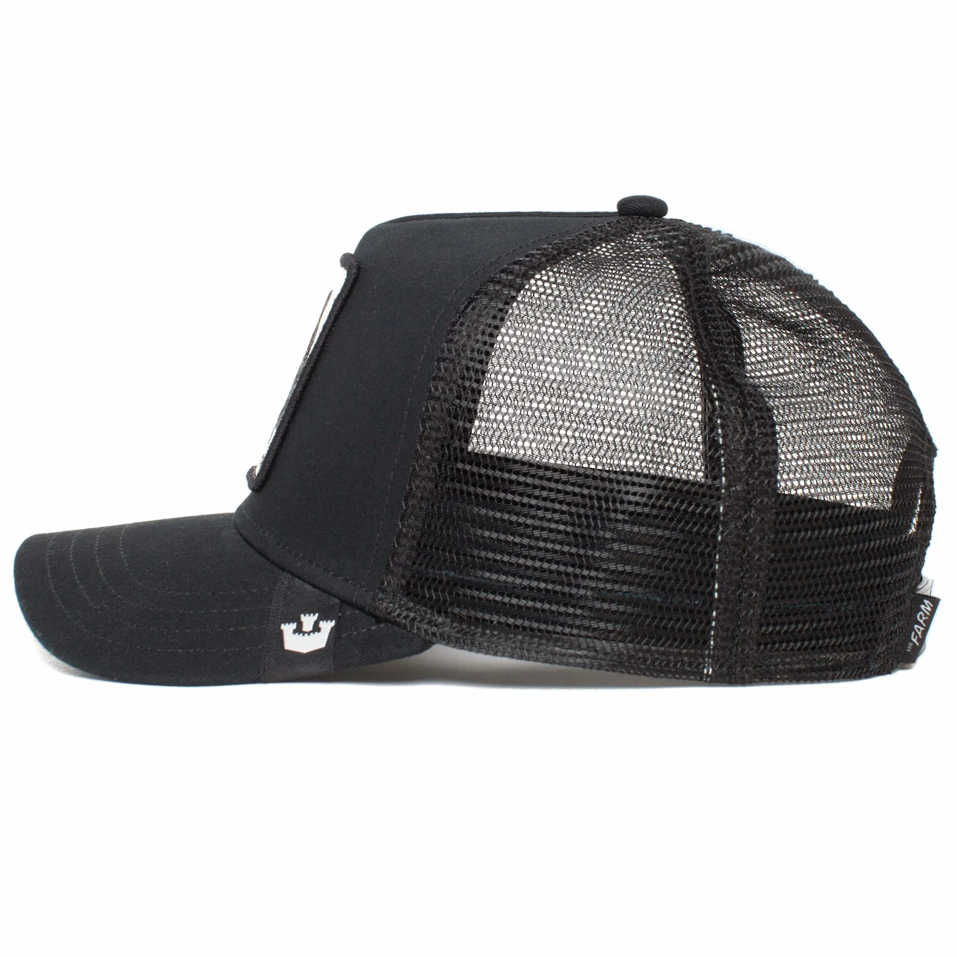 Goorin Bros. The Farm Cappello da Camionista Regolabile in Pelle Verniciata Unisex