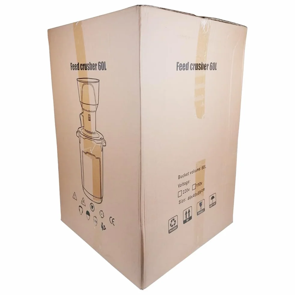Easy Media Elettromulino EM-GR60LT mulino elettrico per cereali, motore 1,6 hp, 1300 W, Macina fino a 400 kg/h, Capienza 60 L