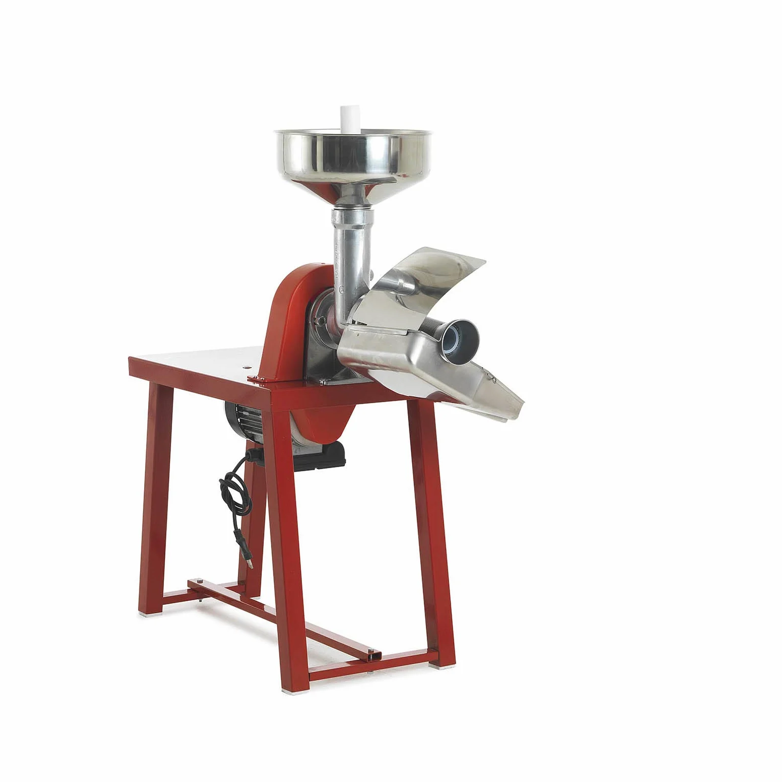 mfg SPREMIPOMODORO PASSAPOMODORO Inox Elettrico HP 0,75 BANCO Collo Alto PROFESSIONA