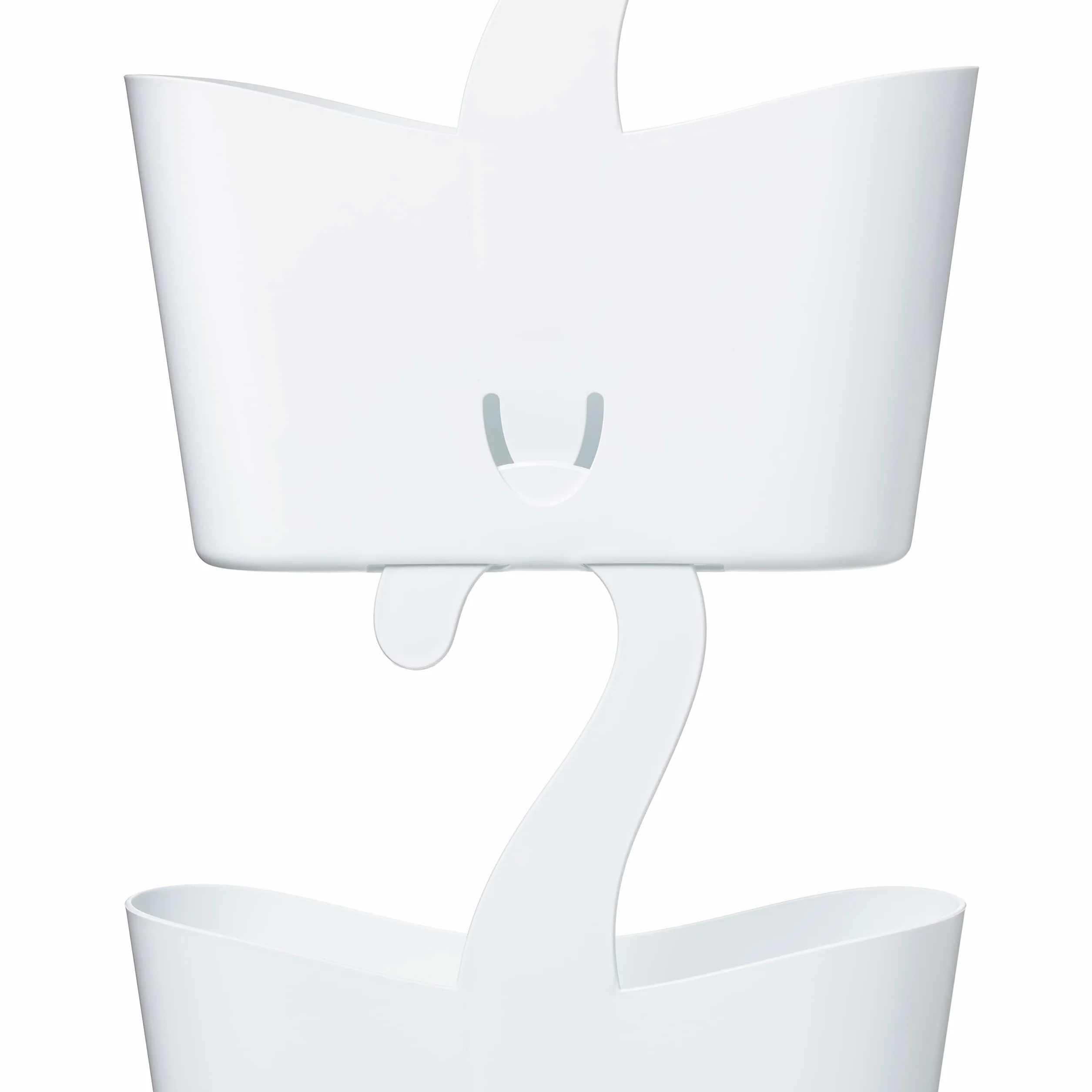 TATAY Portasapone Doccia 25x9x28 cm Bianco