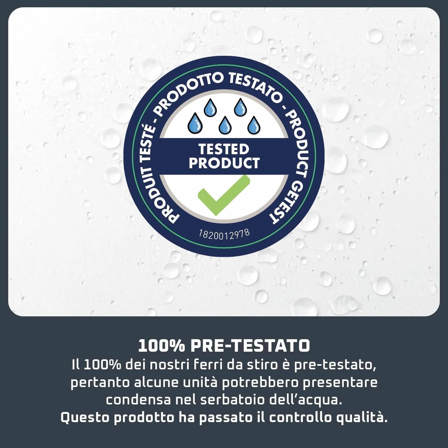 Rowenta Ferro da Stiro Effective DX1636, Potenza 2400W, Emissione Vapore fino a 40 g/Minuto, Colpo Vapore 120 g/Minuto, con Serbatoio dell'Acqua e Piastra Antigraffio, per Risultati Duraturi