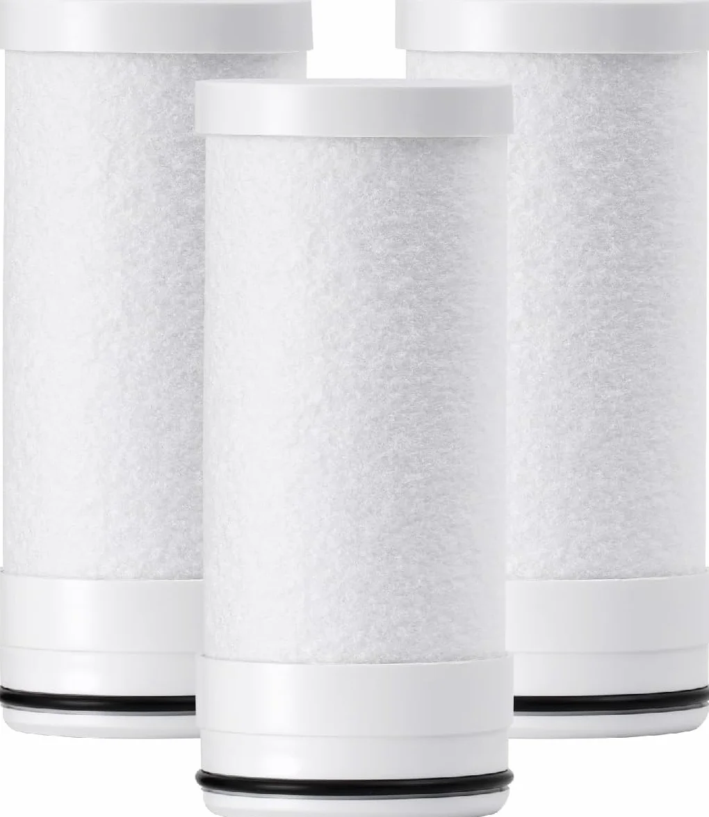 Waterdrop WD-FF-03A Filtro Sostitutivo per Rubinetto, Riduce Cloro e Cattivo Sapore, Confezione da 3
