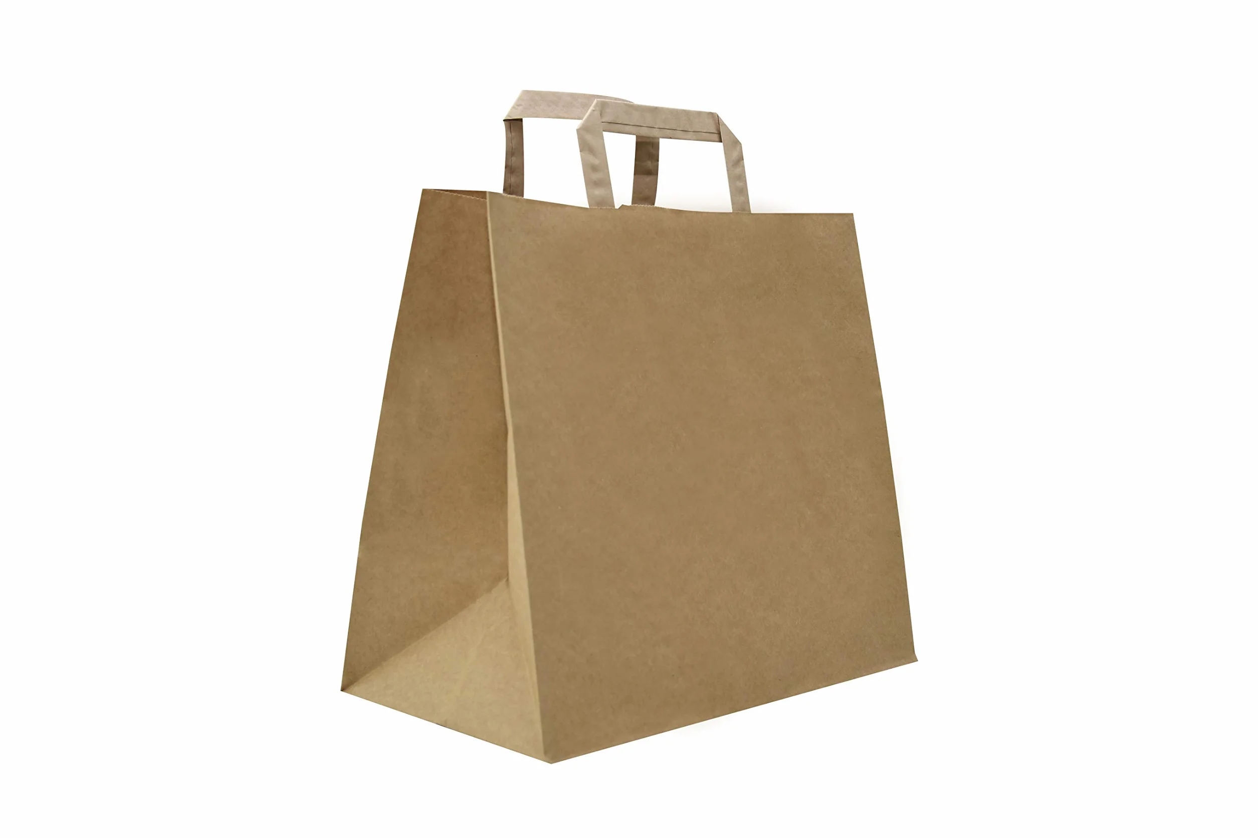 Shopper Kraft con fondo quadro Avana 27+17x29 cm 50 pz