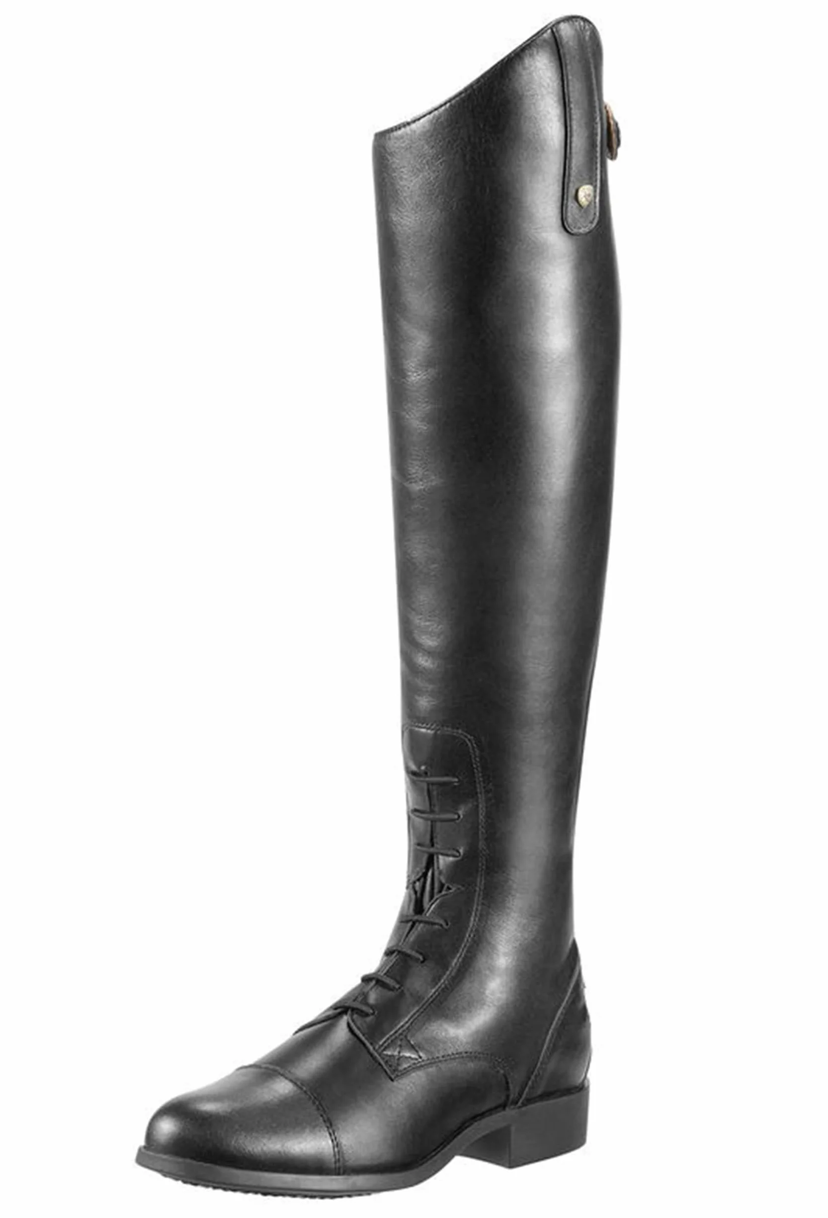Stivali da Equitazione in Pelle PU con Lacci Donna Uomo Lunghi Principianti