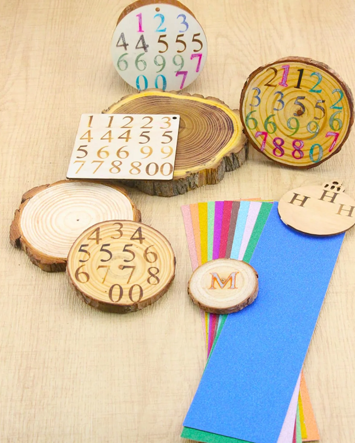 Kit di lettere per bruciare il legno, 26 pezzi, timbri in ferro per legno, pelle, cappelli, barbecue, pane, con ferro elettrico da 80 W (1,2 cm, 10 numeri colorati)