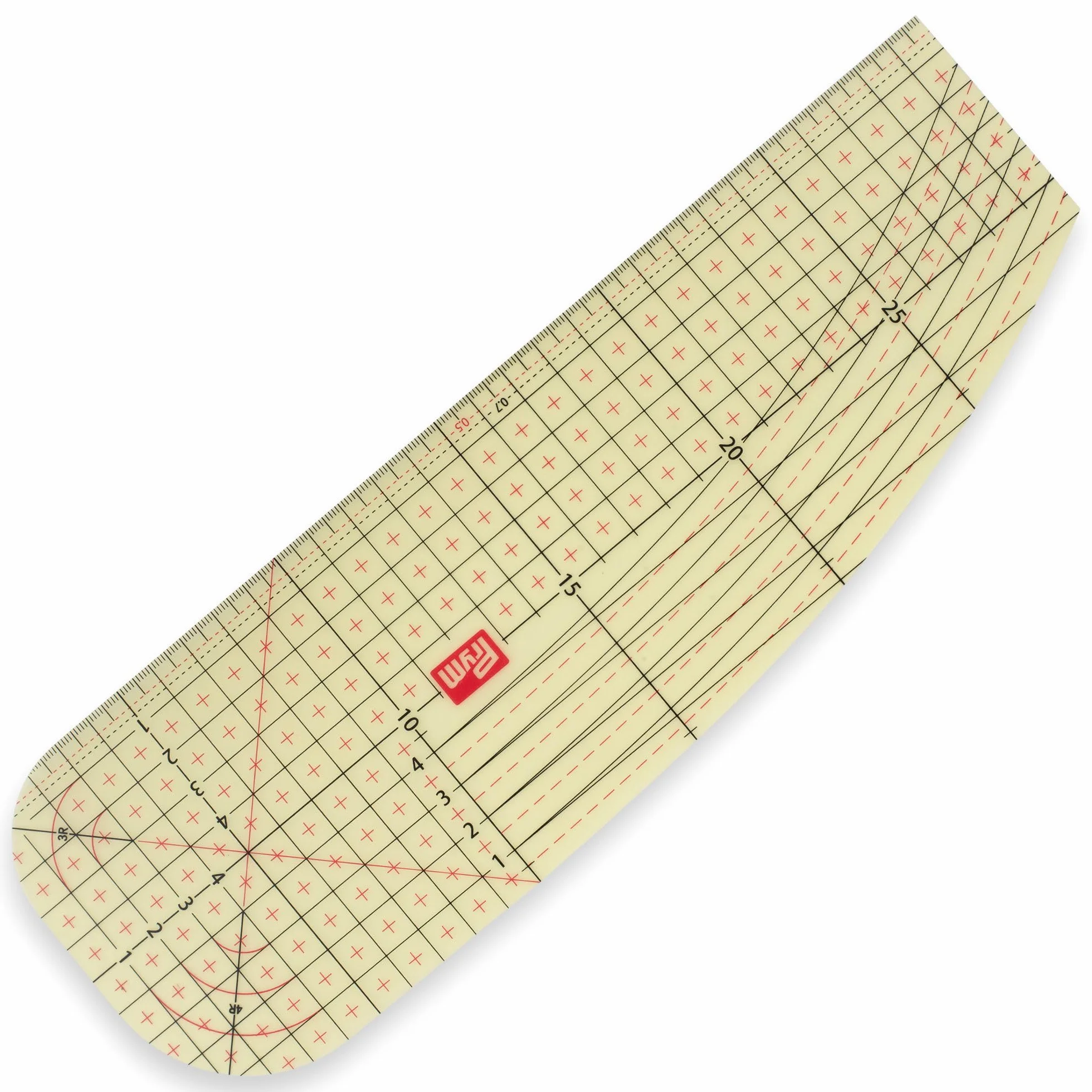Prym 611491 Righello trasparente 30 x 10 cm