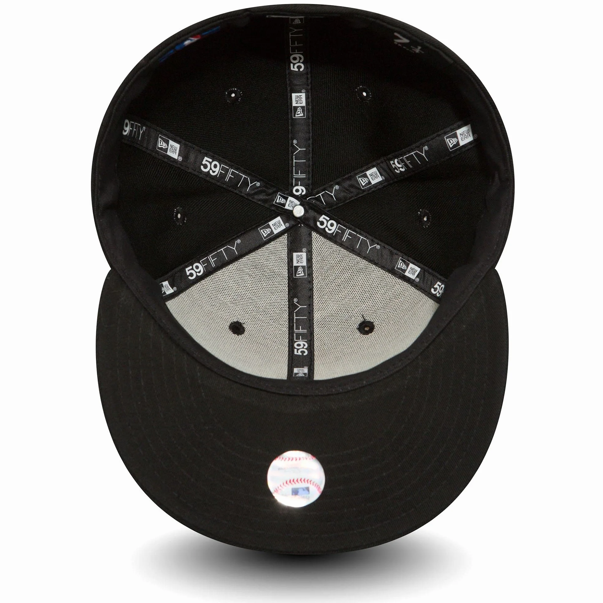 New Era York Yankees 59fifty Basecap MLB Basic Black/White - 7 1/8-57cm