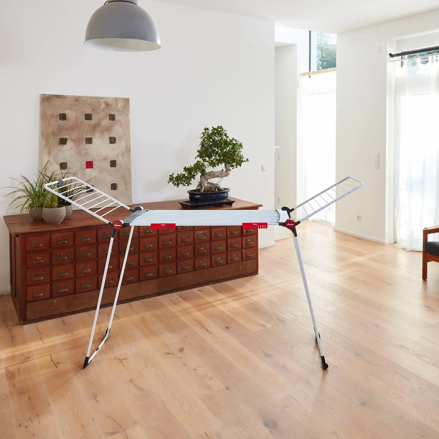 Vileda Infinity Flex Plus Stendibiancheria Telescopico 2 mt 30 mt Plastica Metallo