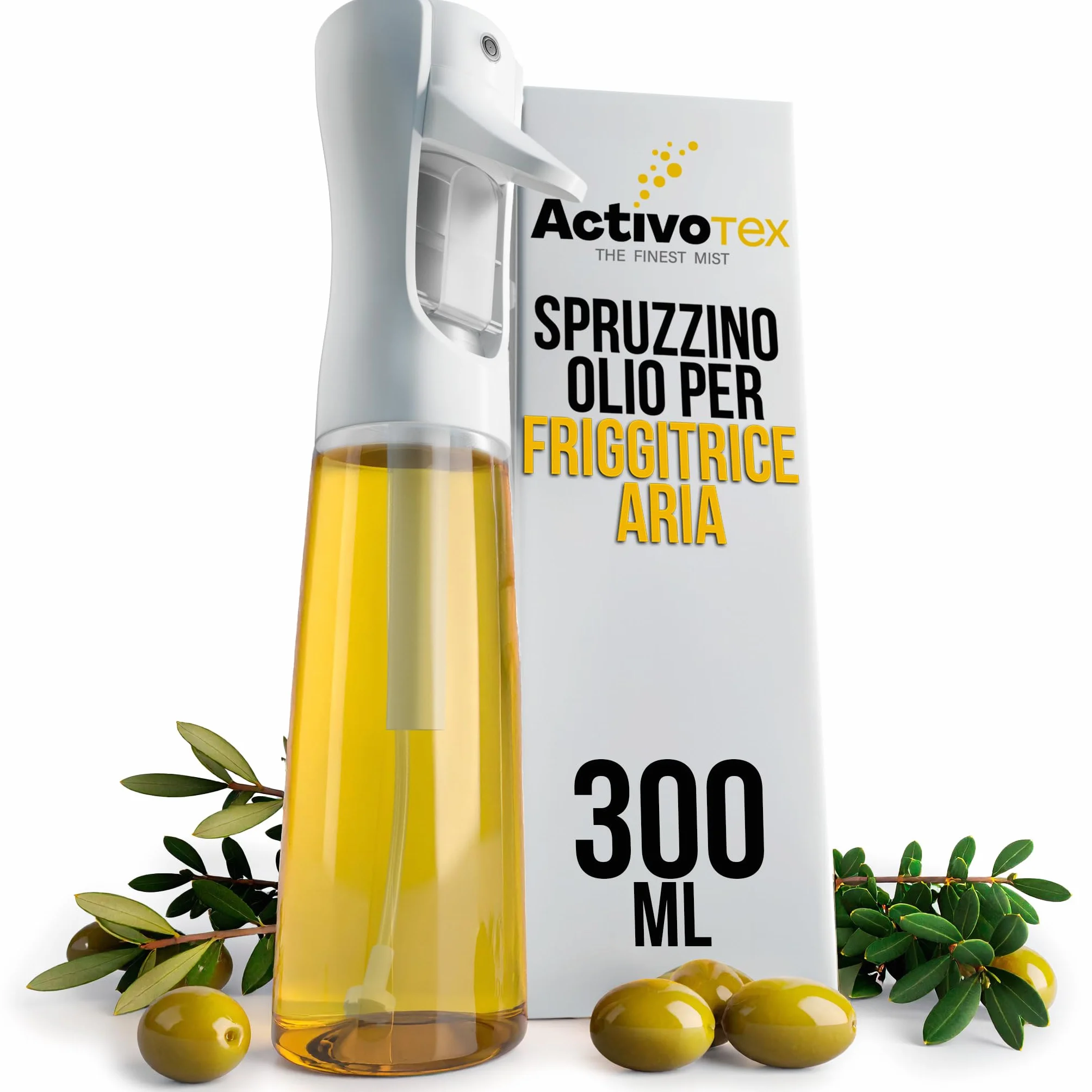 Spruzzatore di olio spray per cucina, olio d'oliva e limone, distributore dosatore per aceto