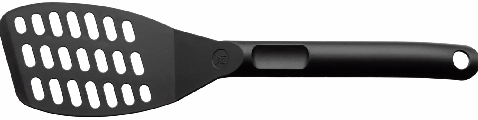 WMF Spatola in plastica 31 cm, Paletta con Apertura e Fessure per Pancake, Lavabile in lavastoviglie