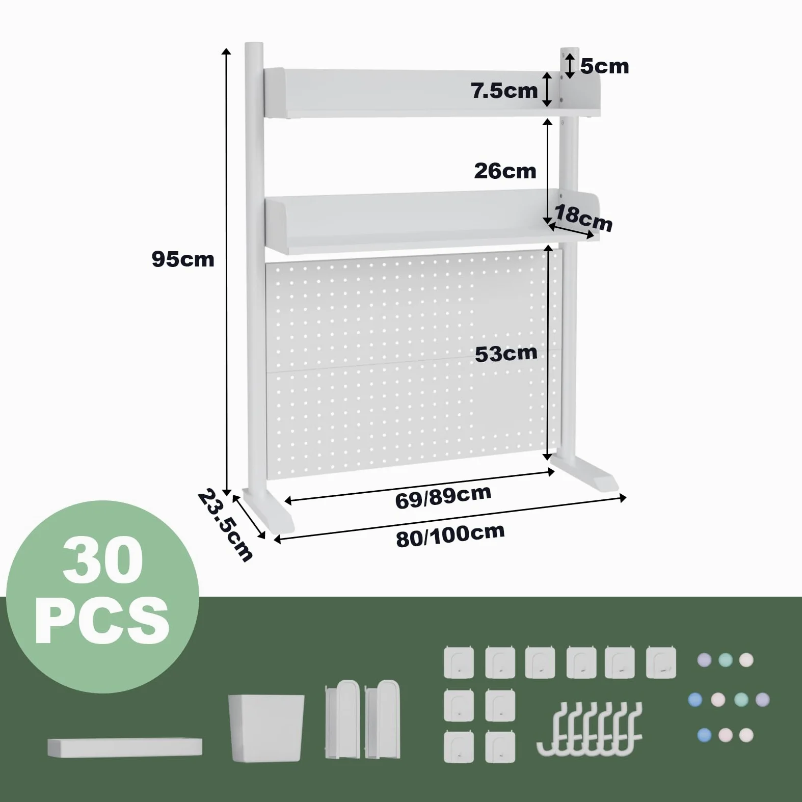 Scaffale da scrivania a 2 livelli, nero, 100 cm, organizer da scrivania con disco rigido, piano di lavoro, libreria per casa, ufficio o dormitorio
