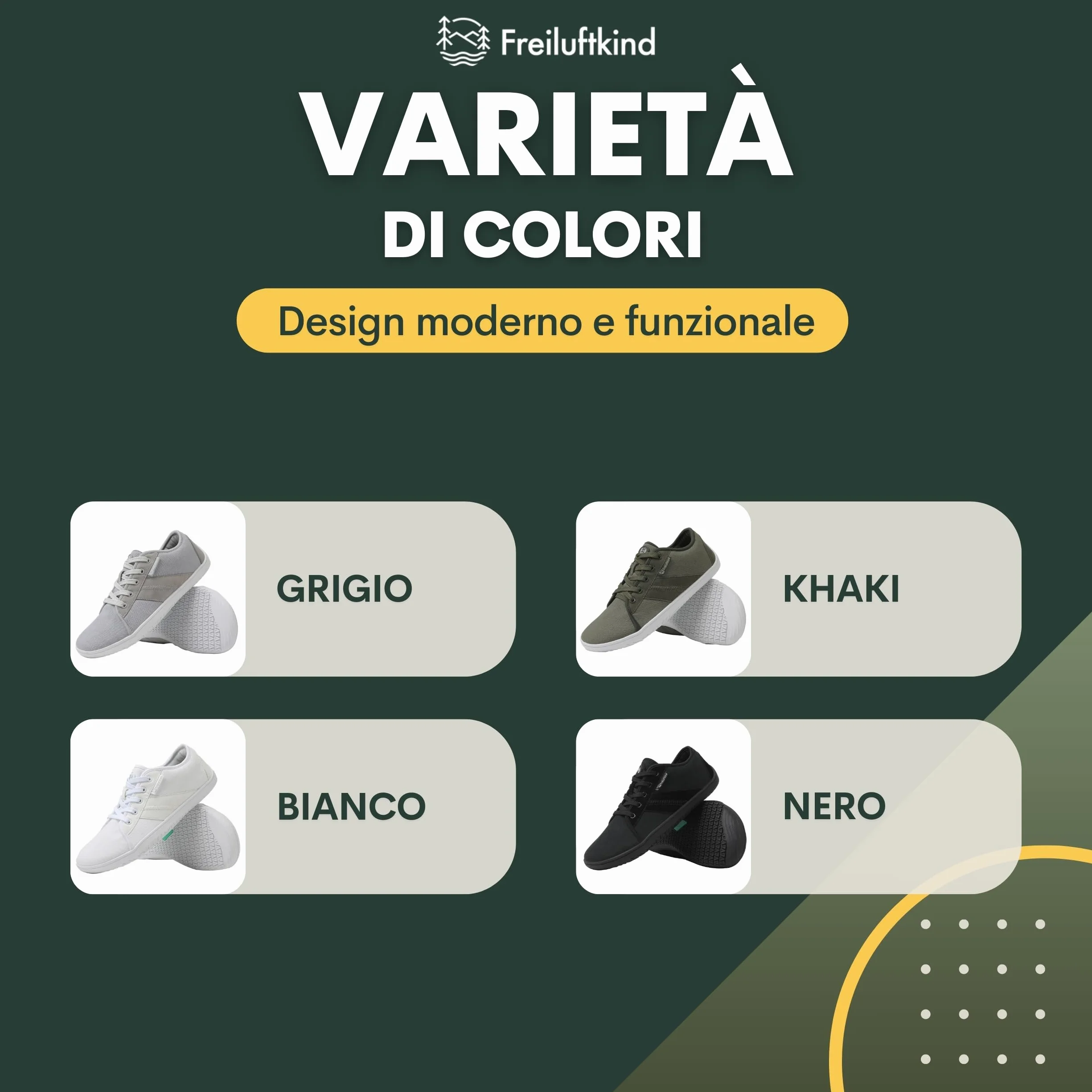 Freiluftkind Baker Barefoot Shoes Antiscivolo – Il Scarpe Barefoot Perfetto per la Tua Avventura – Scarpe Barefoot Uomo e Donna
