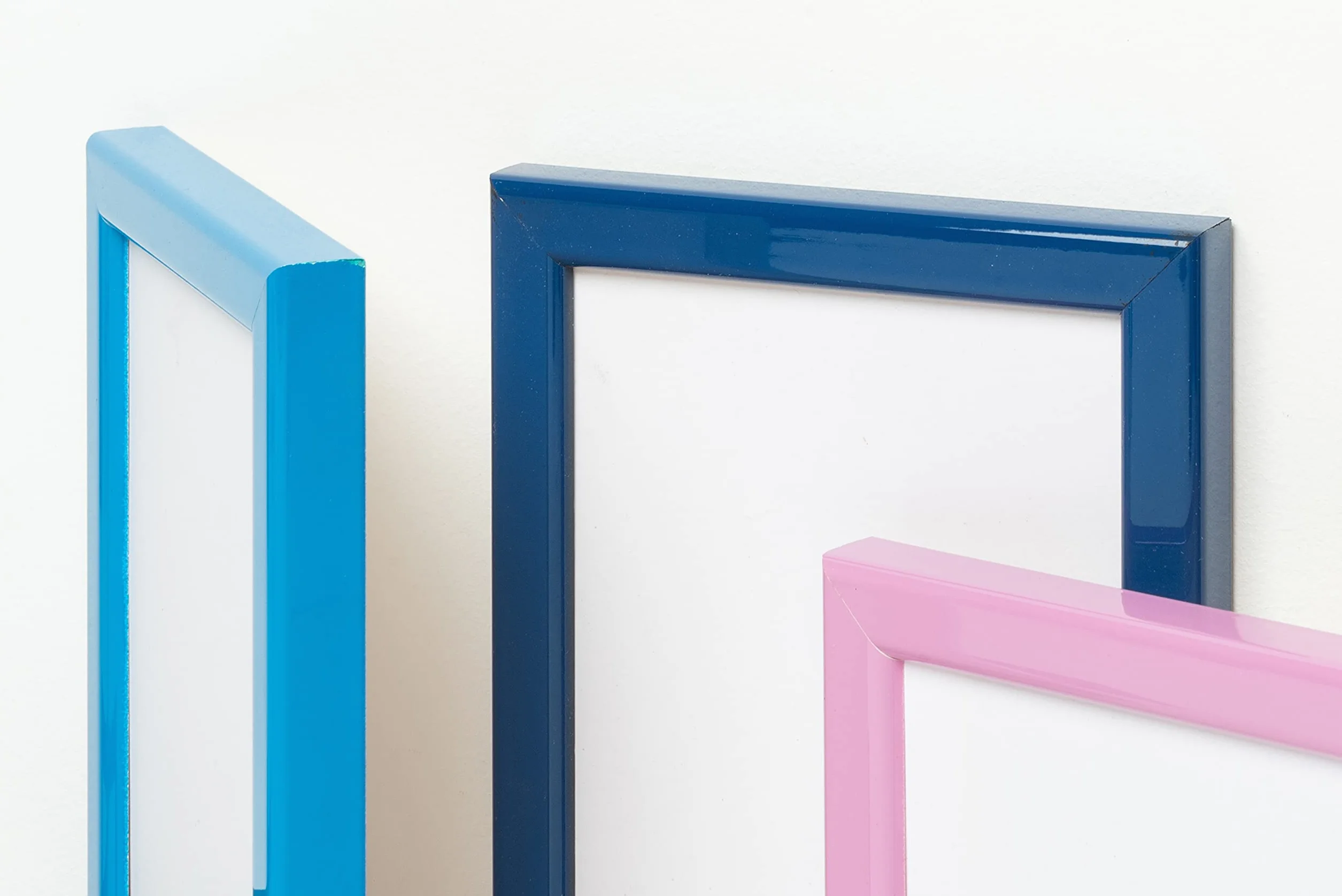 Wallazz Cornice Portafoto in Legno 40x60cm Noce con Vetro Sintetico Infrangibile