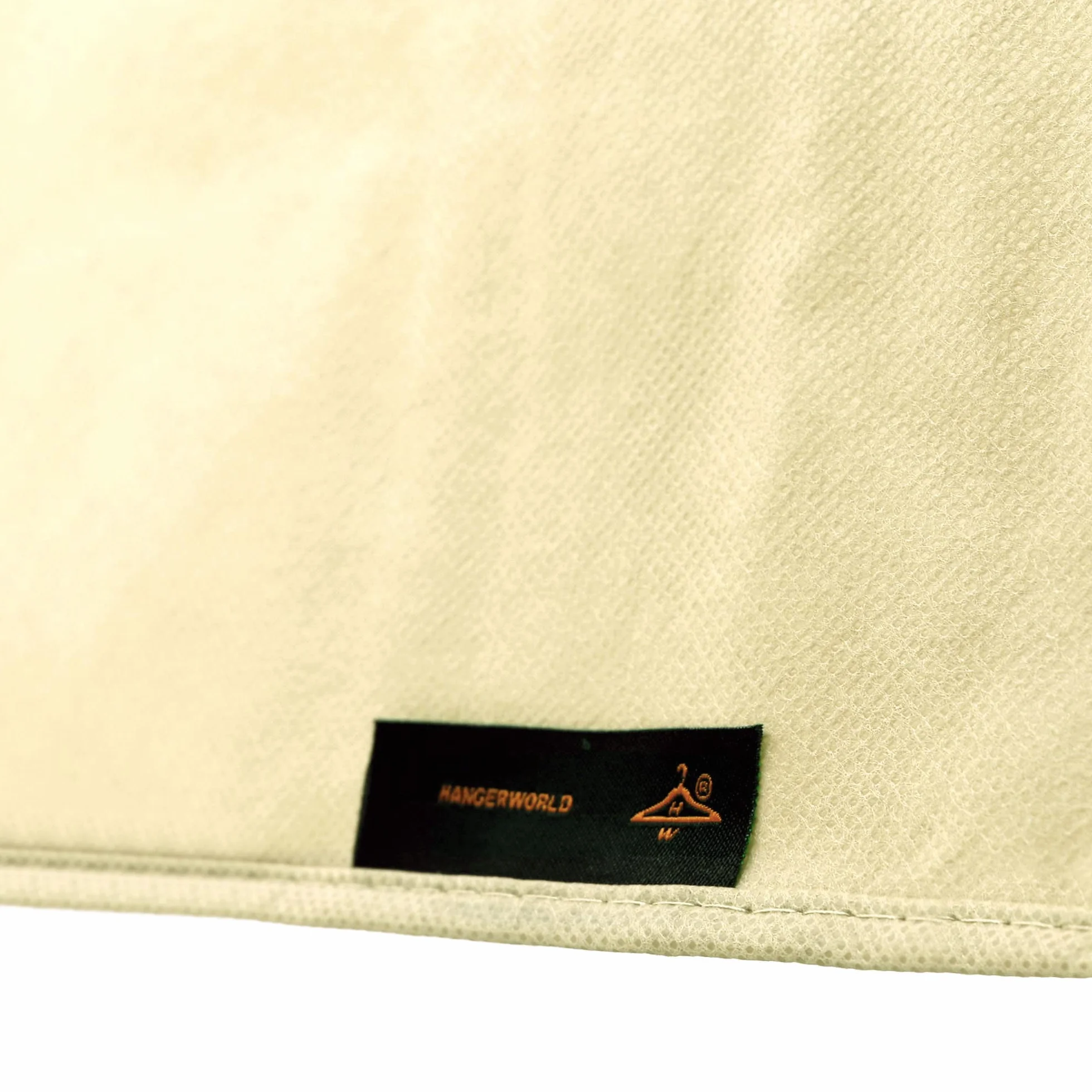 Hangerworld Custodia Porta Abito da Sposa 183cm Traspirante Bianco Avorio con Cerniera Lampo