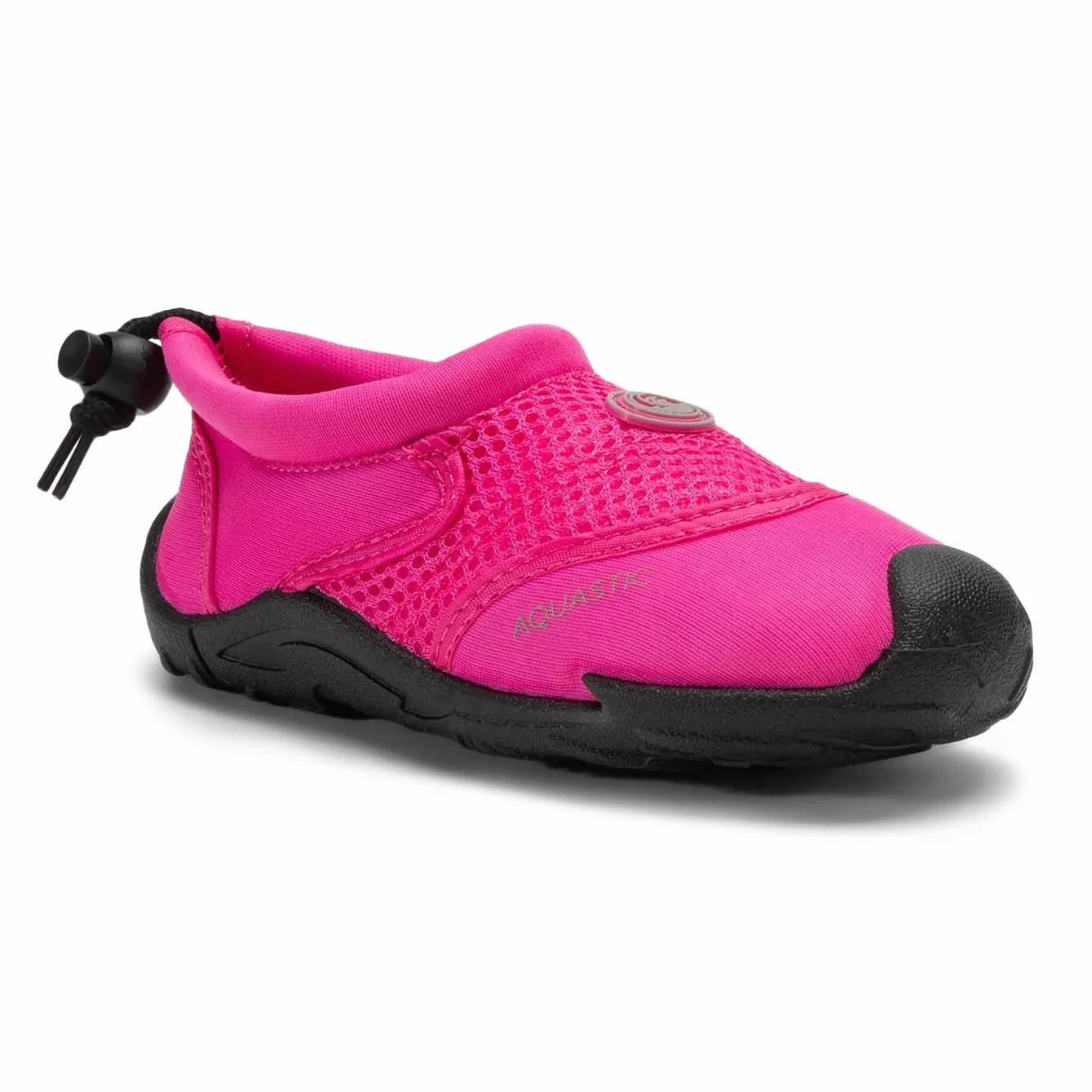 AQUASTIC Scarpe da Scoglio KEA JR Bambini Taglia 26-36 EU Scarpe da Nuoto Slip-On Suola Gomma Antiscivolo TPR Drenaggio Acqua Piscina Spiaggia