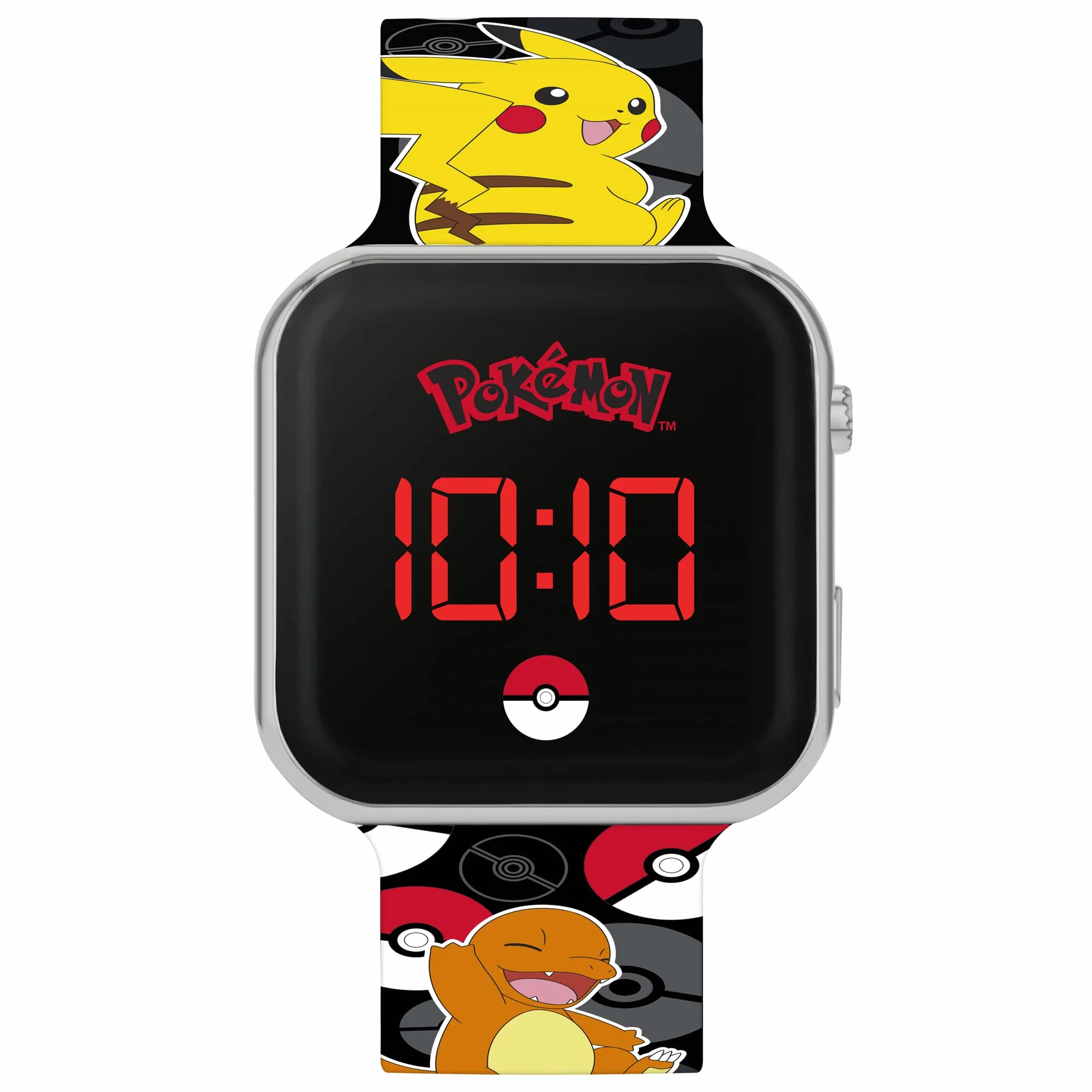 Pokemon Orologio Ragazzi Black Printed POK4322