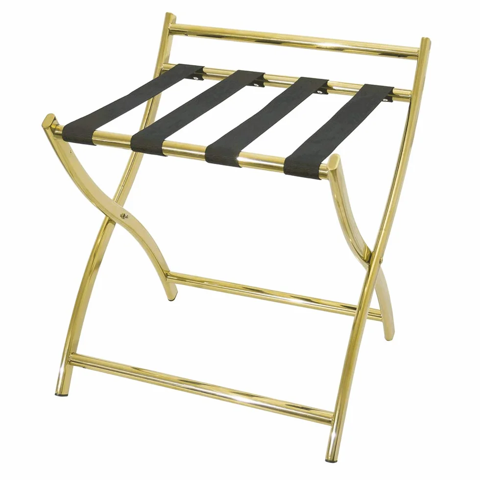 WAS Ripiano per Bagagli, Acciaio, Gold