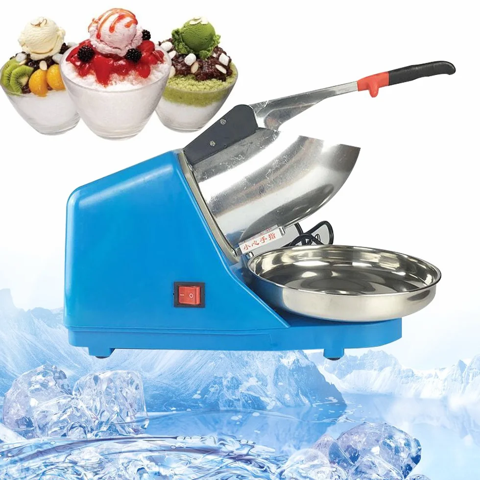 Trituratore Di Ghiaccio, Elettrico, Macchina Per Il Ghiaccio Pettata, Lega Di Alluminio, Impianto Frantumato, Macchina Di Macinazione Ghiaccio Per Cocktail, Preparare Bevande Fredde, Frullati, Bar