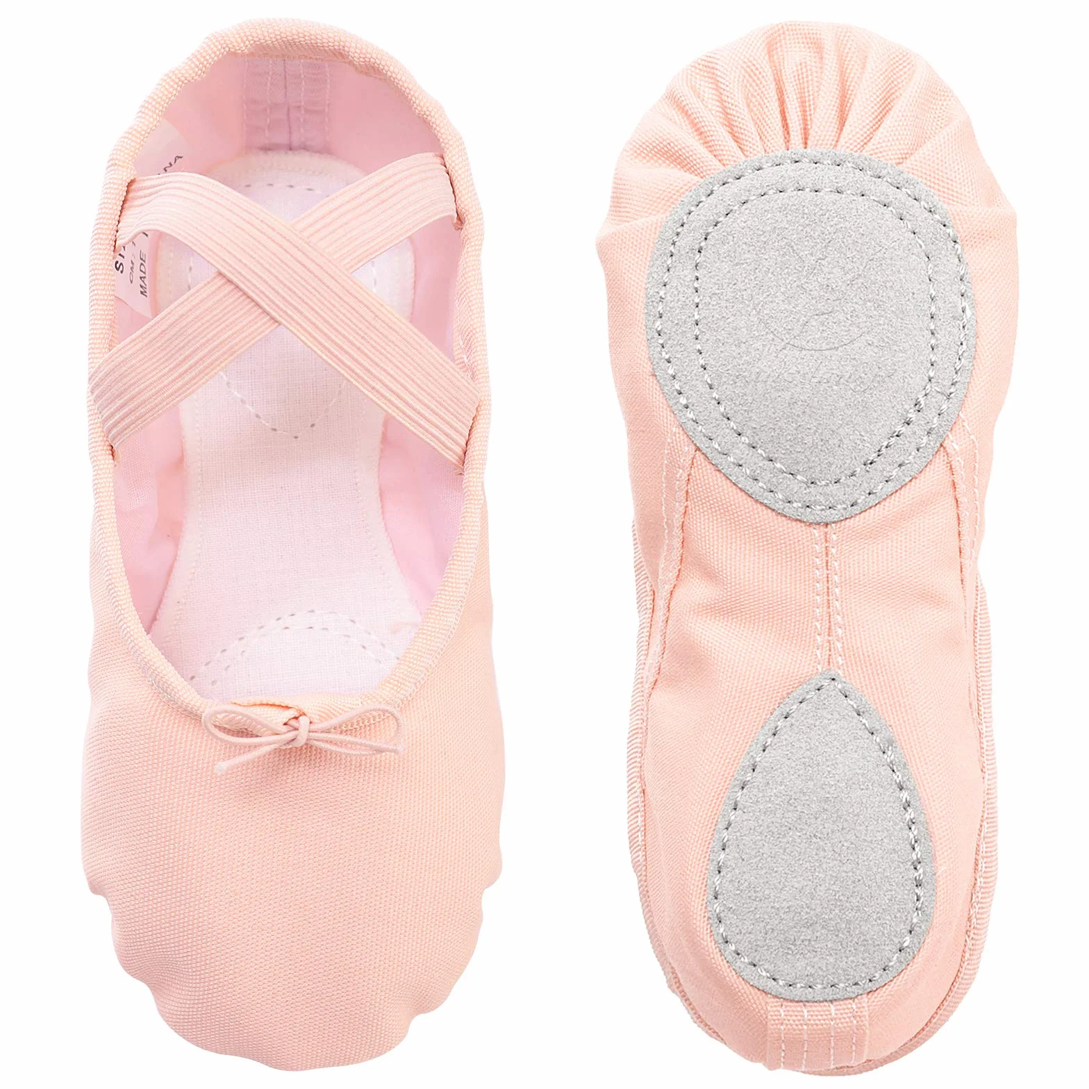 Scarpe Danza Classica Tela per Bambini Ragazze Donne Adulto