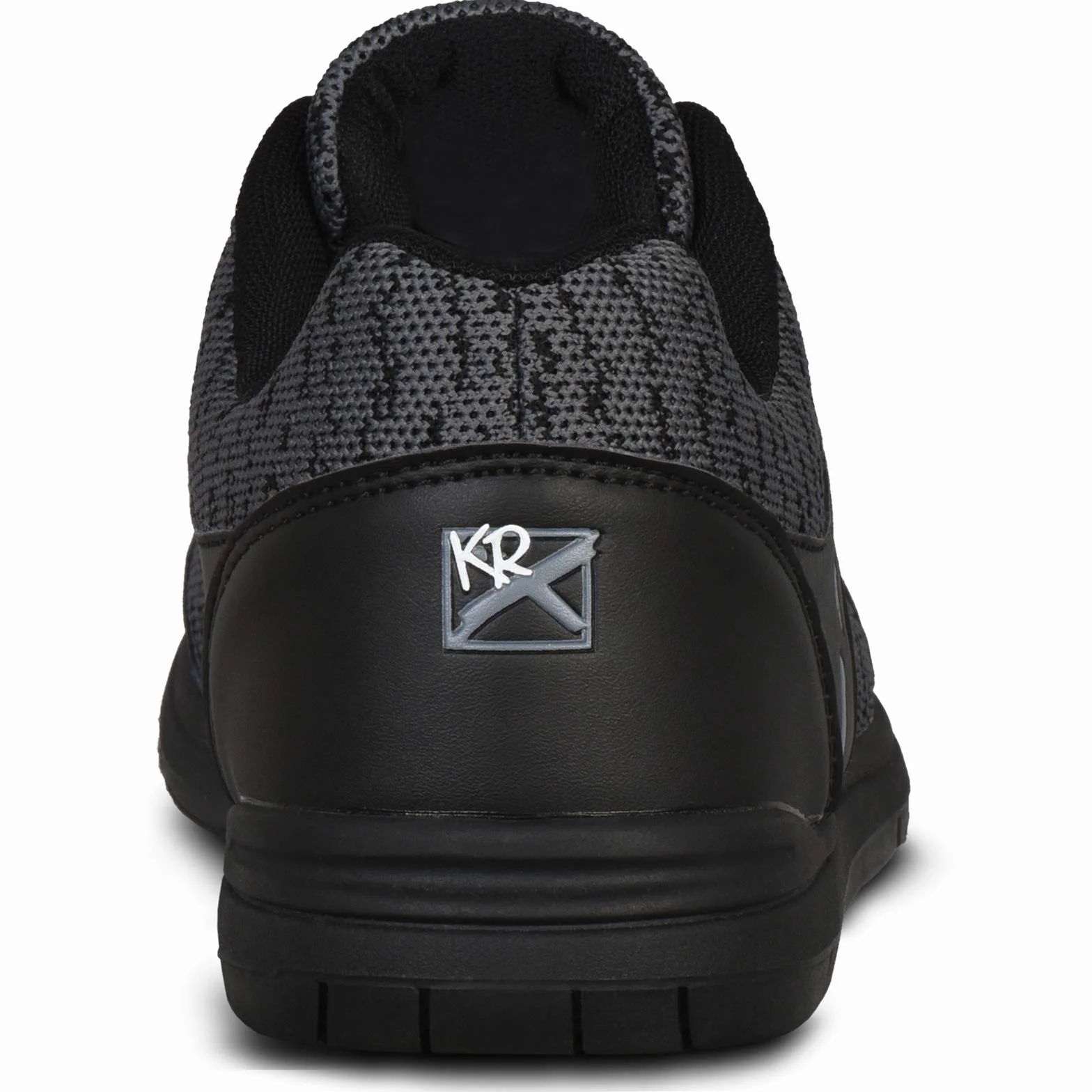KR Strikeforce Scarpe da Bowling da Uomo Flyer Mesh Nero/Acciaio