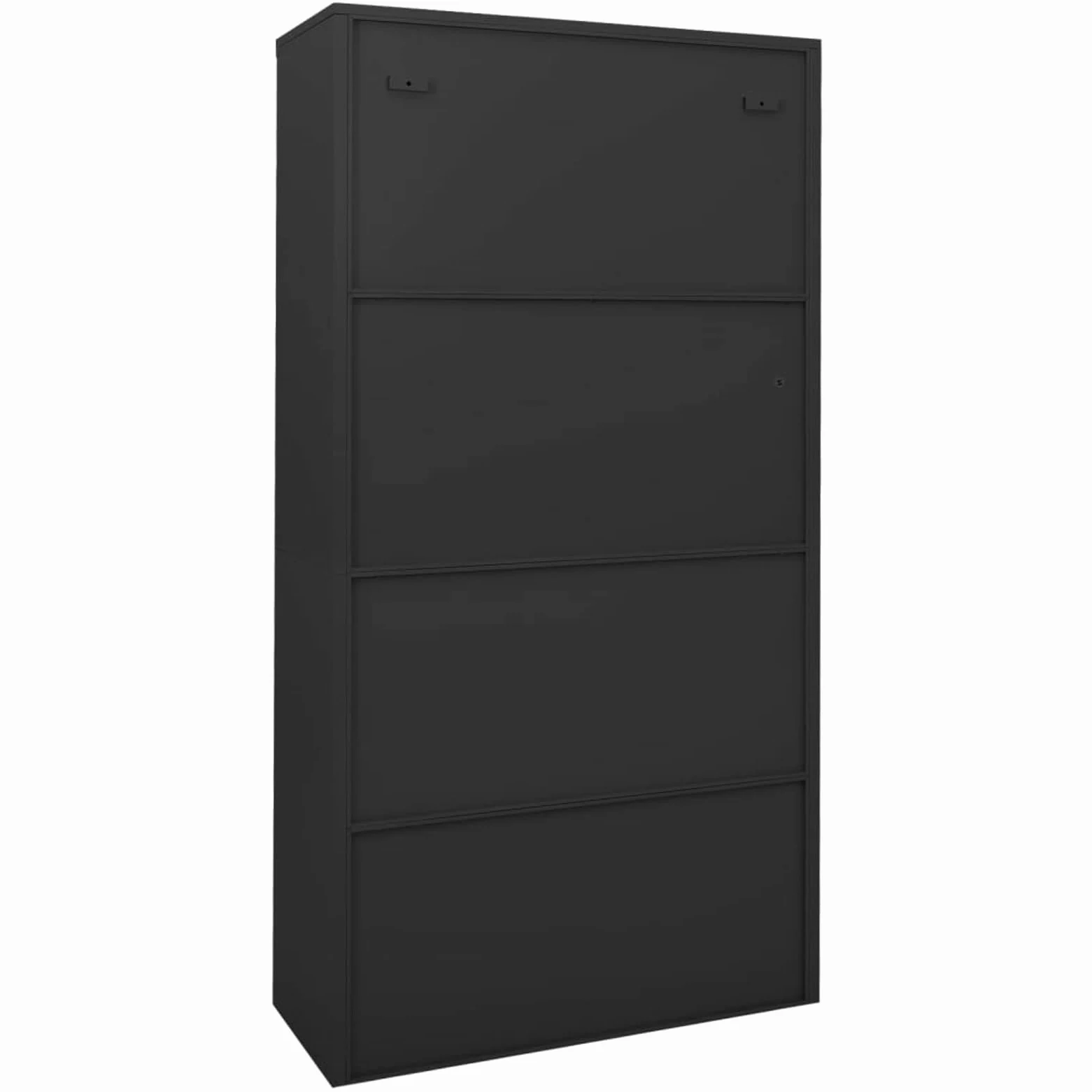 Armadio Ufficio Anta Scorrevole Antracite 90x40x180 cm Acciaio,Armadio Ufficio,Armadi Archivio,Armadio per Ufficio,Mobile Ufficio-335965