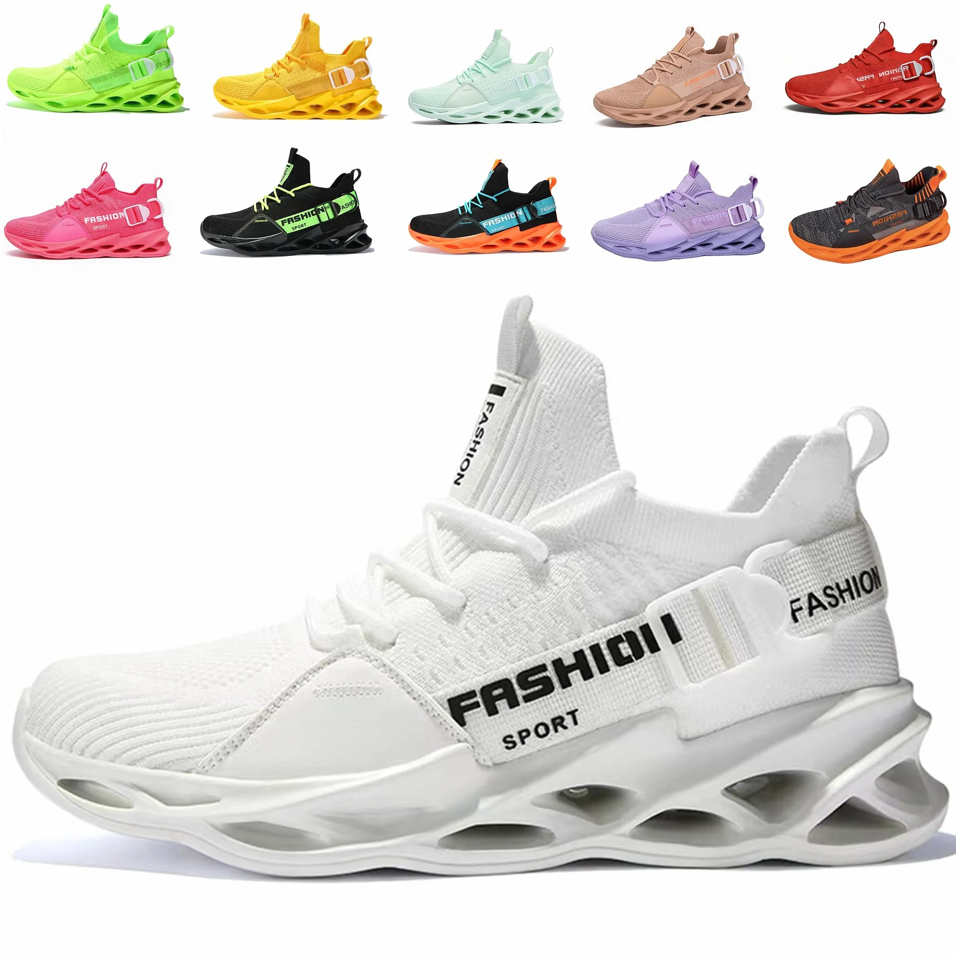 Scarpe da Ginnastica Running Sneakers Multicolore EU 36-46
