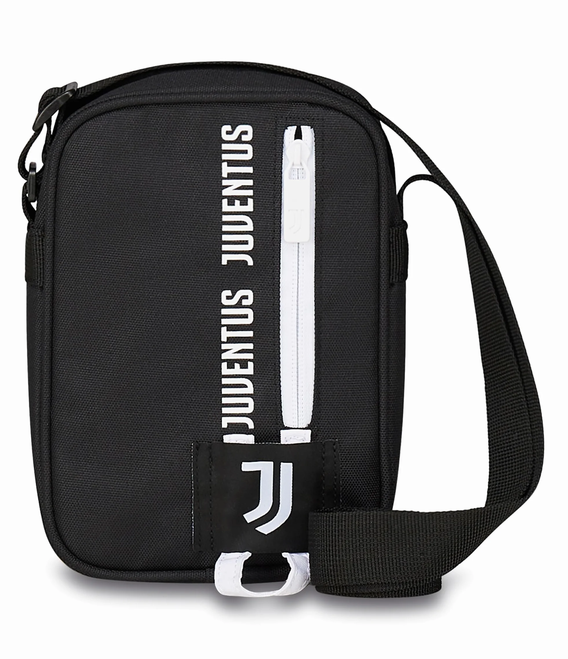 Seven Juventus Tracolla Bambini e Ragazzi, Bianco Nero, Tracolla Regolabile, Sport e Tempo Libero