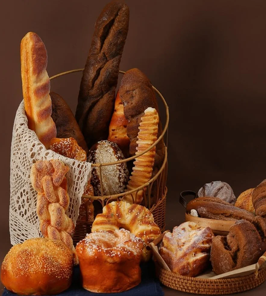 Sfilatino Artificiale Finto Pane Lungo Decorazione Casa Festa Matrimonio Fotografia 1 Pezzo