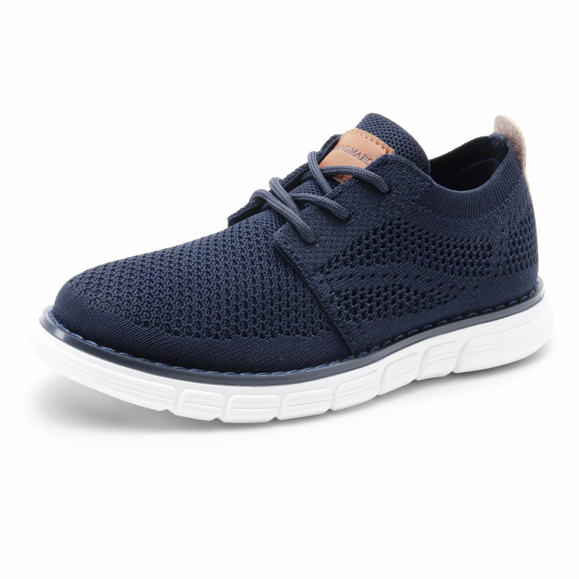Bruno Marc Eleganti Stringate Scarpe per Ragazzi Scarpe Oxford in Tessuto Lavorato a Maglia Traspirante Scarpe da Festa per Matrimonio Abito da Riunione