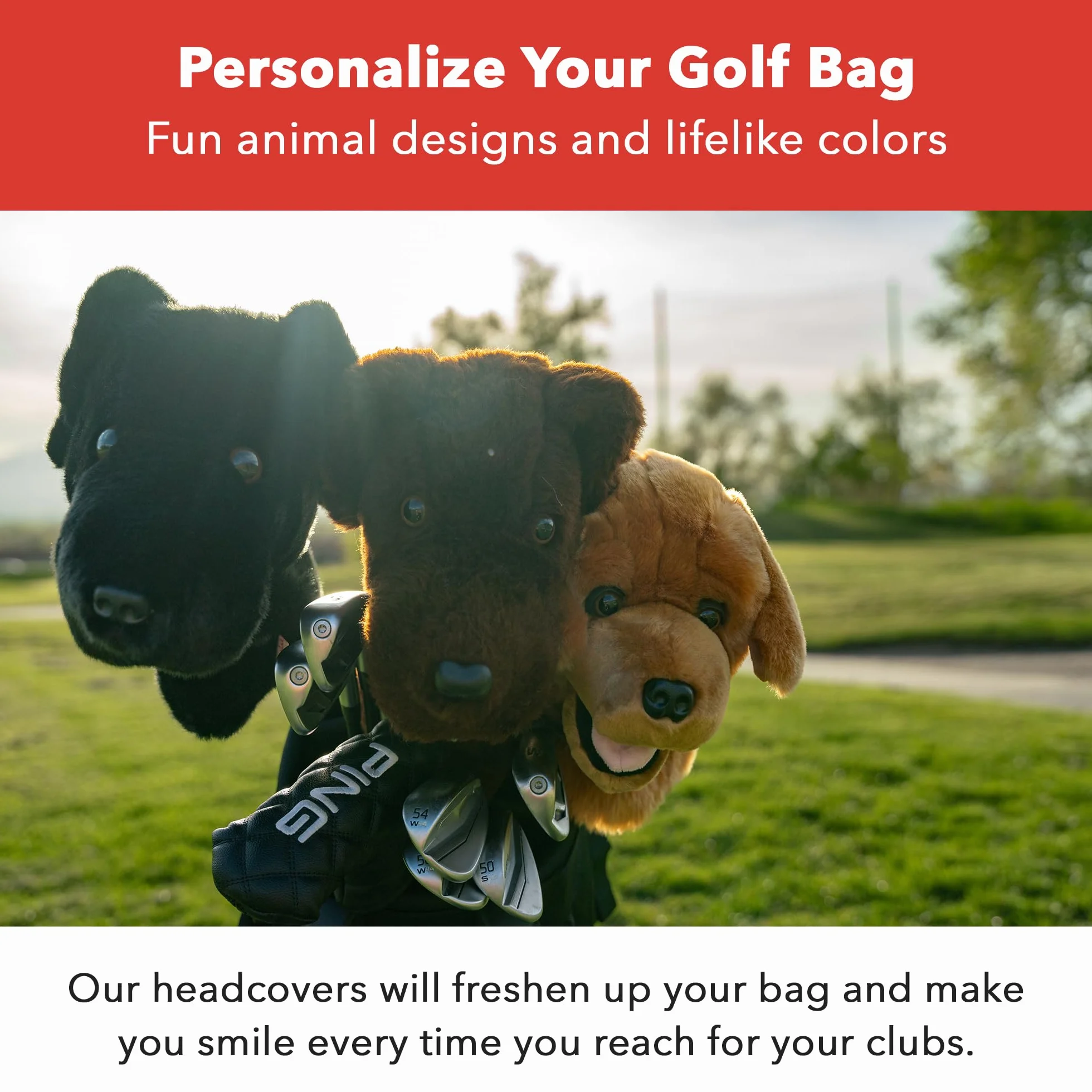 Daphnes Cats & Dogs Series Driver Headcovers