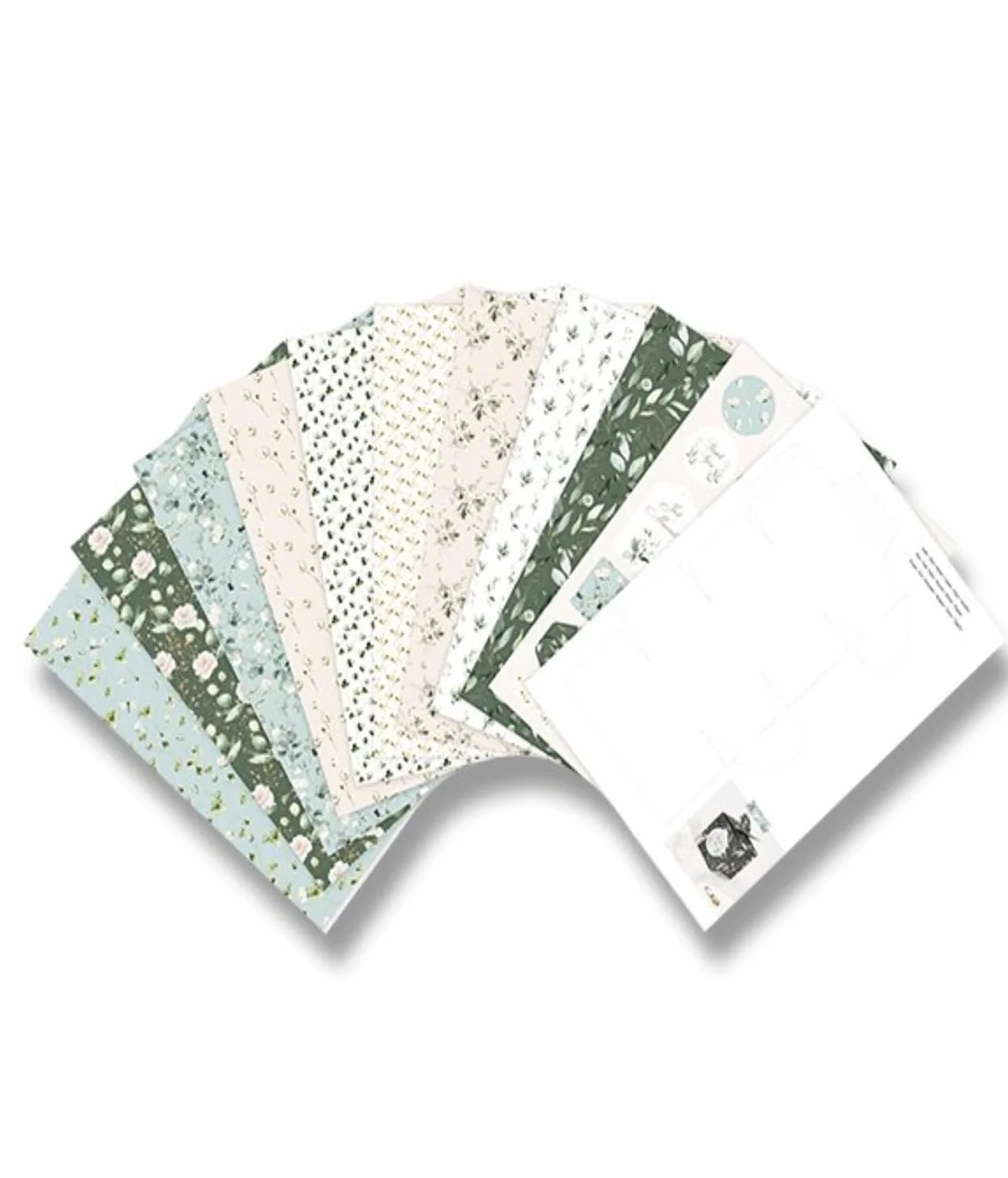 Clairefontaine 95381C Papier Origami 70g/m² 15x15cm 30 Motivi Kolorowe Romantico