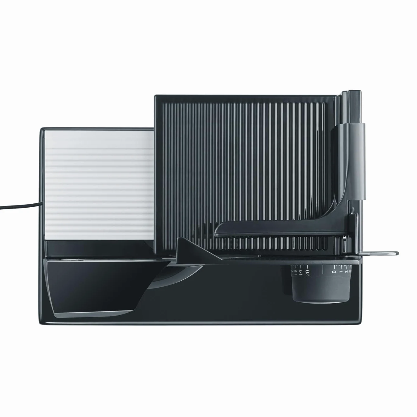 Graef SKS110 Affettatrice, Alluminio, Nero