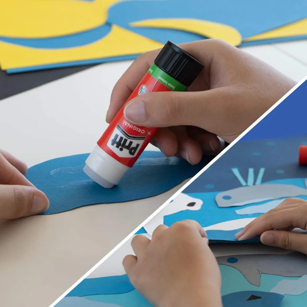Pritt Stick 22g, Colla per bambini sicura e affidabile, Colla Pritt per lavoretti e fai da te, con una tenuta forte per uso scuola e ufficio, 1 stick x 22g