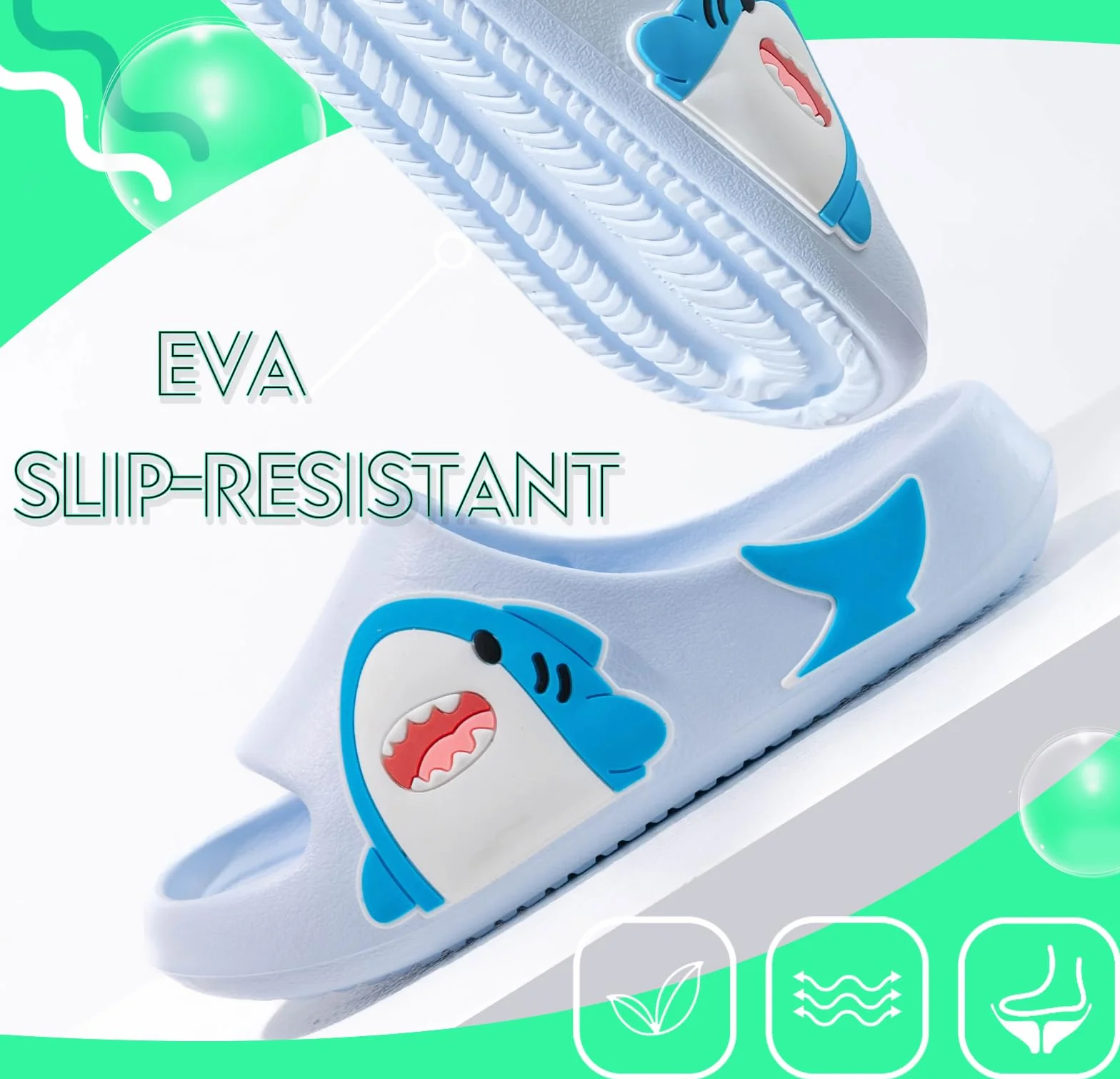 Pantofole Ultraleggere Antiscivolo Sandali Eva Infradito Estive 26-38 EU