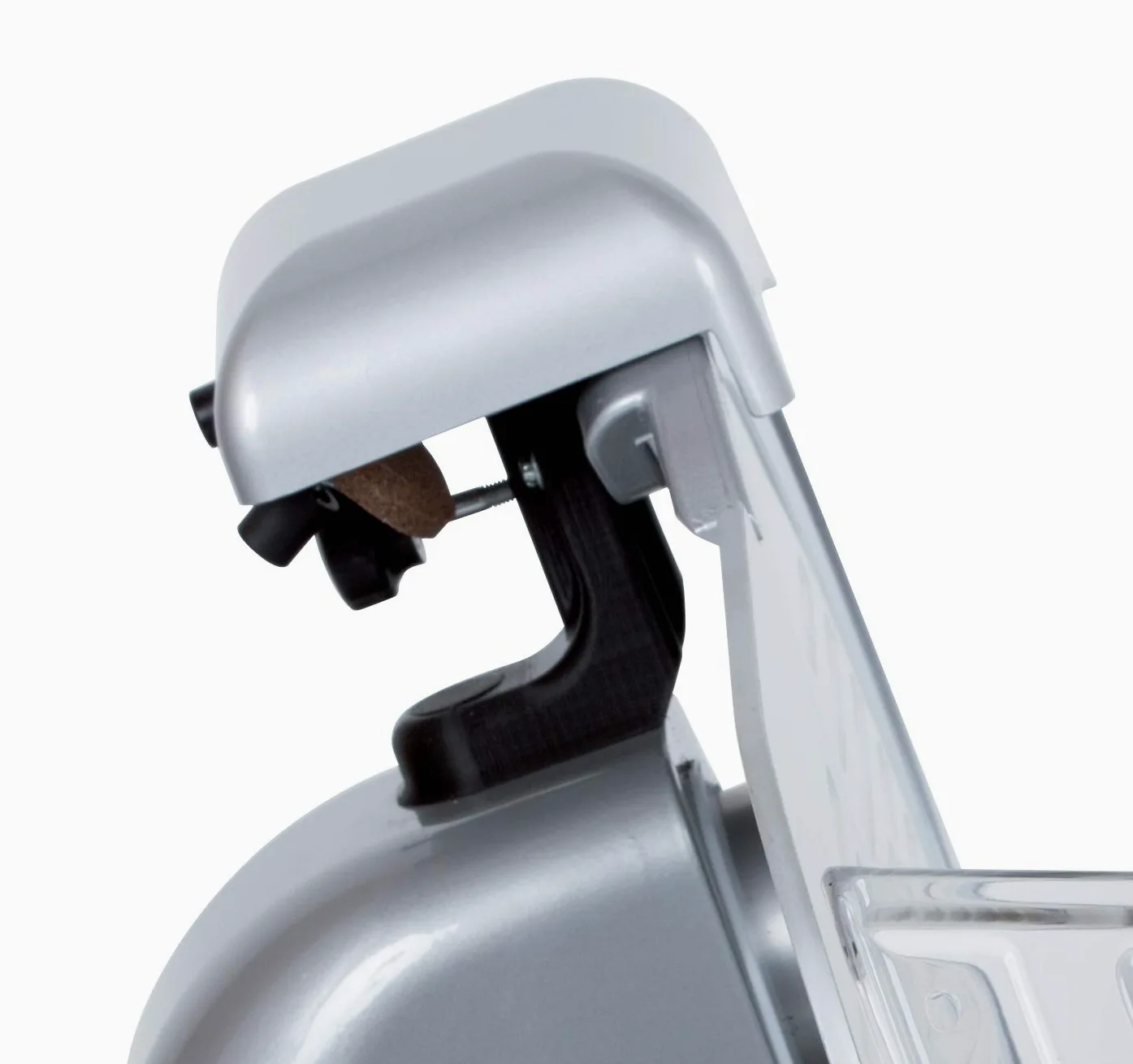 RGV Affettatrice Lusso 275/S Silver - Lama Ø275mm, Affettatrice 150W con Affilatoio Fisso, Spessore Regolabile 0–16 mm