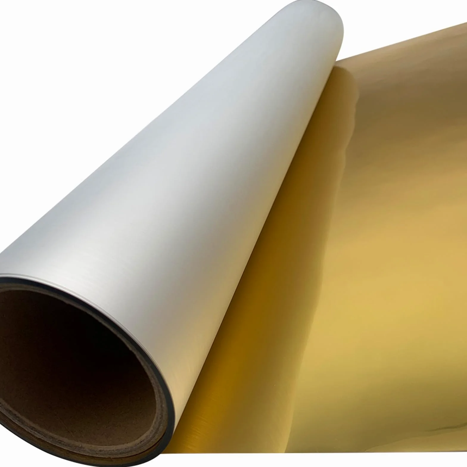H-E DTF Pellicola di trasferimento DTF 33 cm x 20 m lamina d'oro DTF pellicola di trasferimento DTF oro argento, pellicola di trasferimento DTF (oro)