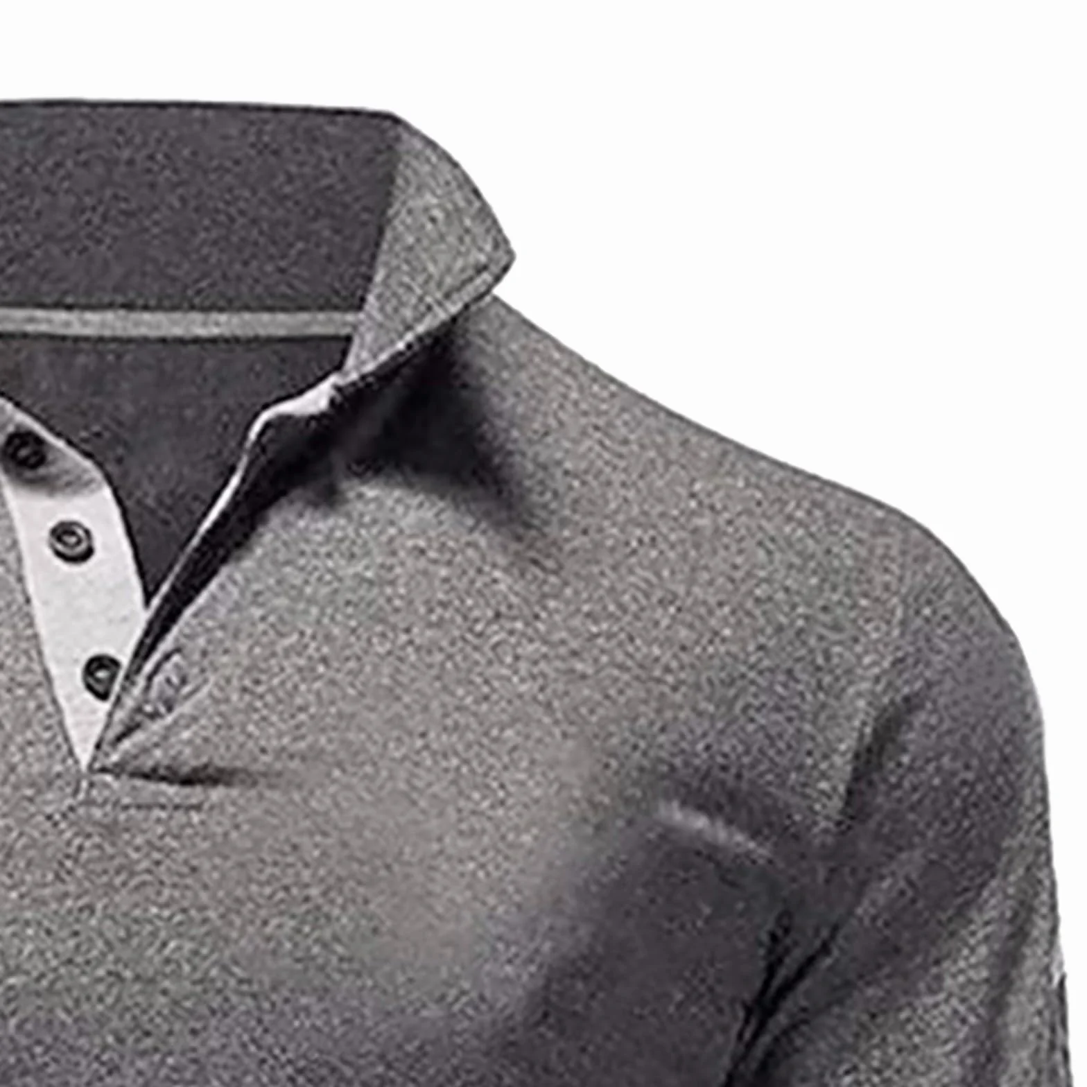 Polo da uomo slim fit maglietta sportiva elasticizzata traspirante colletto risvolto maniche corte corsa allenamento