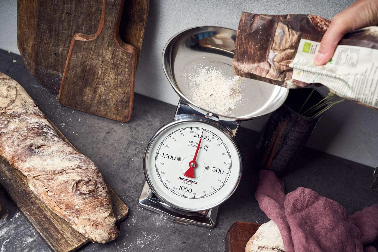 Gastroback Classic 30102 Bilancia Meccanica 2 kg Acciaio Inossidabile