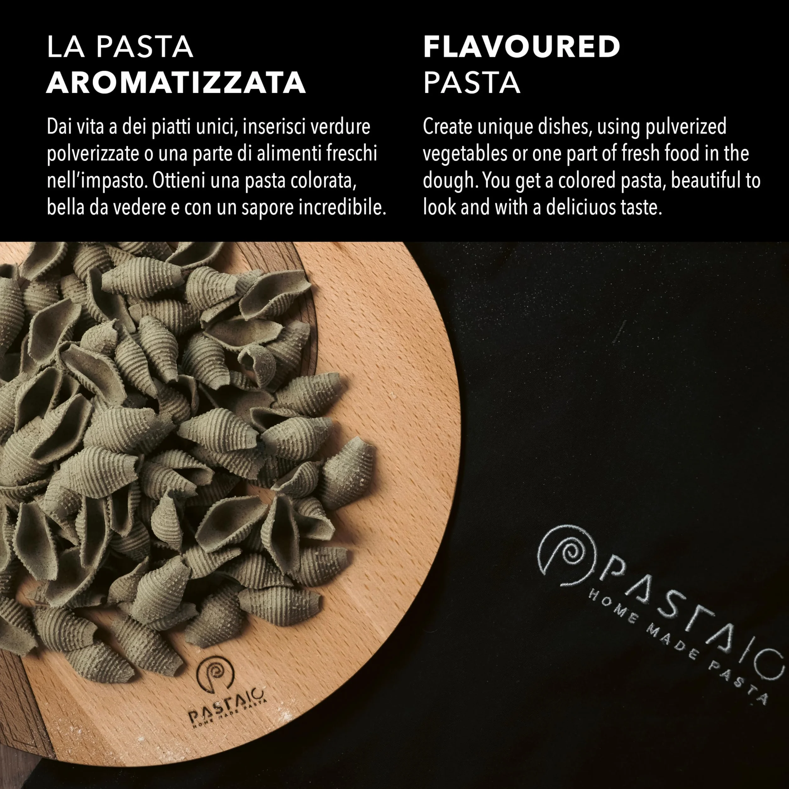 CLASSE ITALY PASTAIO Macchina per la Pasta con 11 trafile, bilancia integrata, 800g per ciclo, 15 tipi di pasta, 5 anni garanzia