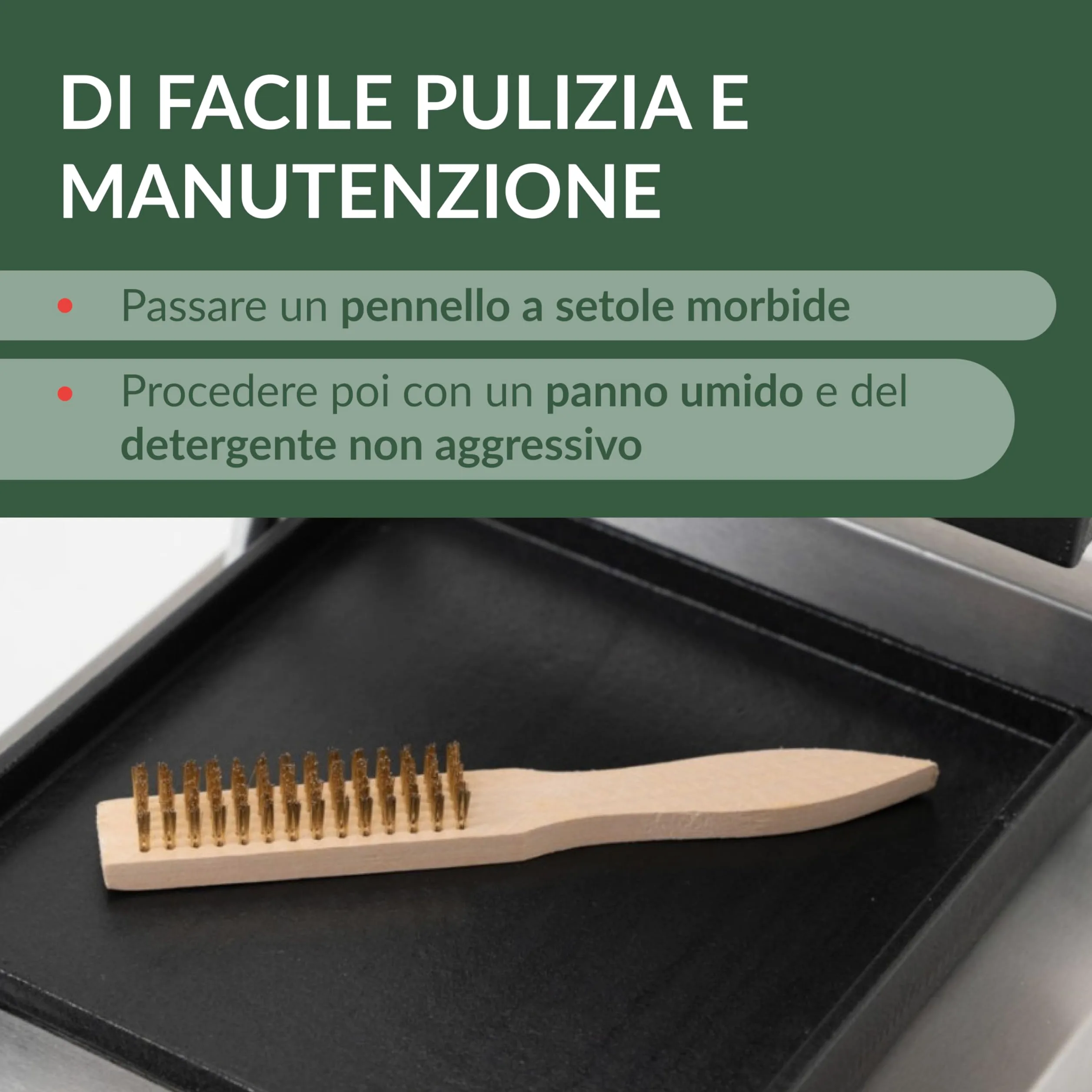 Ristoattrezzature - Piastra Panini Elettrica Singola - Rigata/Liscia - Griglia Professionale per Ristoranti e Bar - 42,5x37x21 cm - 2.2 kw