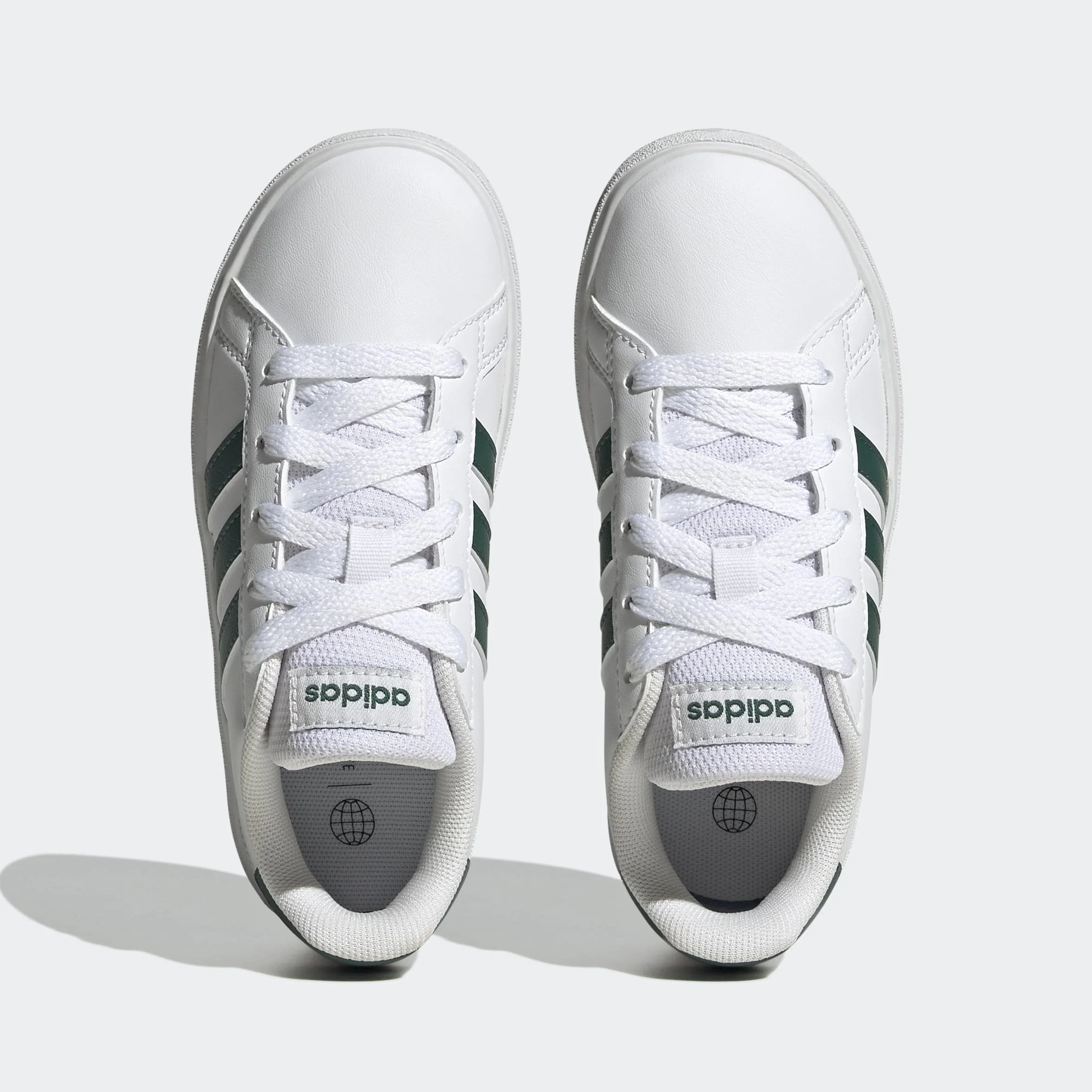 Adidas Grand Court Lifestyle Scarpe Stringate da Tennis Bianche