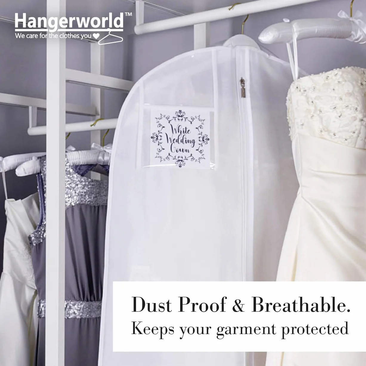 Hangerworld- Porta abito da sposa