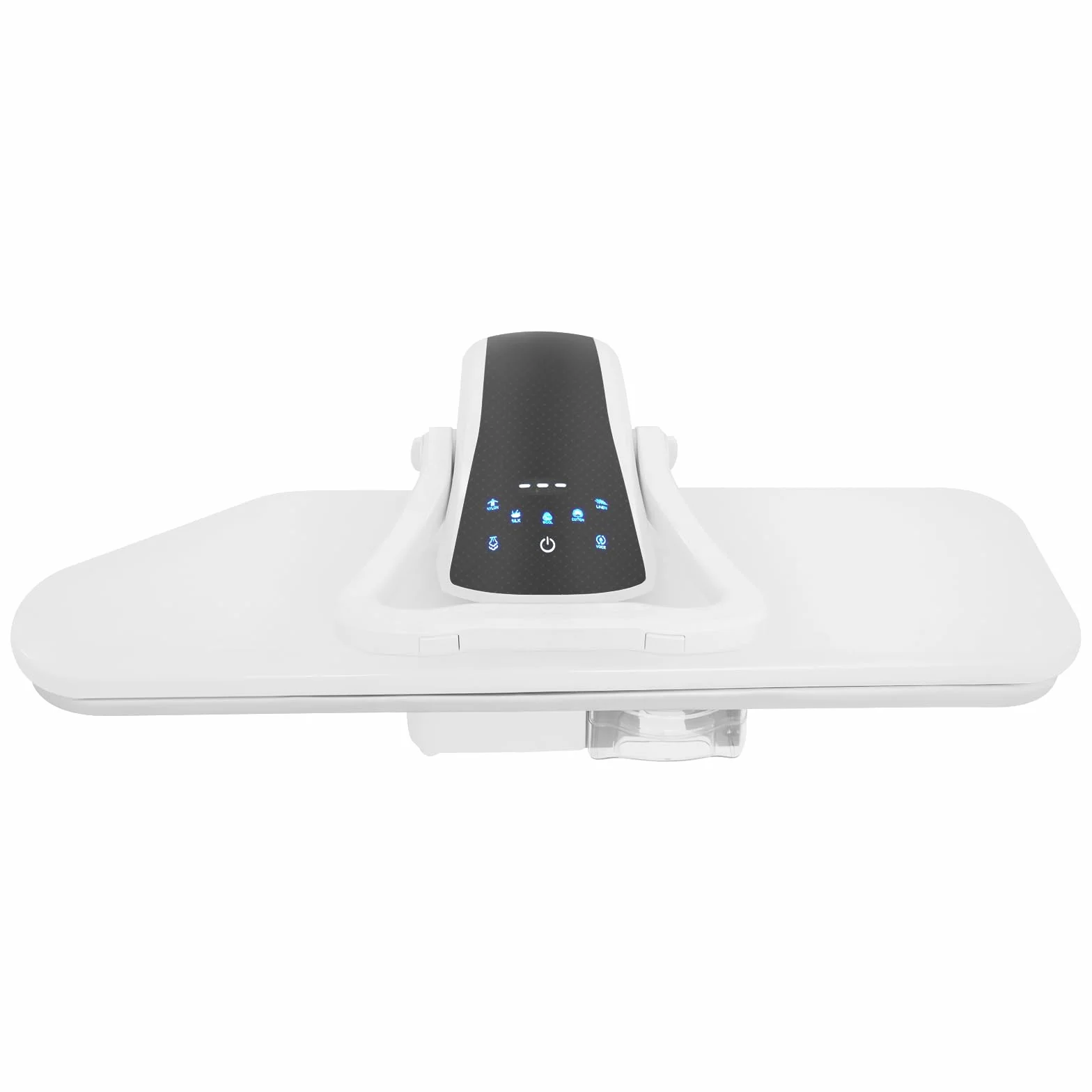 Pressa a vapore intelligente, 2200 W, con 5 programmi di stiratura, nylon, seta, cotone, lino, con intervallo di temperatura di 90 – 200 °C (bianco)