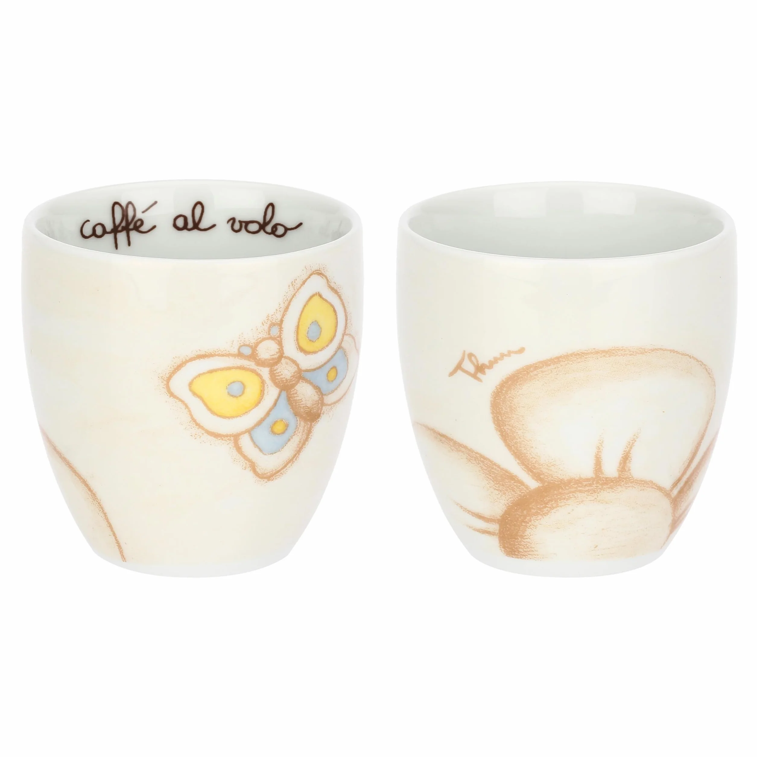 THUN Elegance Caffeini Porcellana Set 6 6,3cm