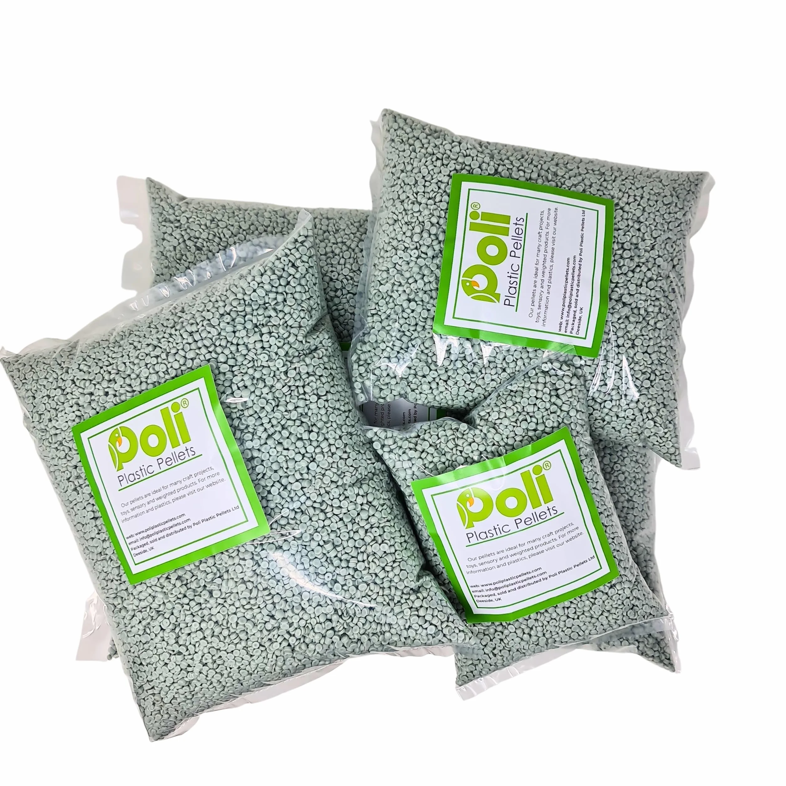 Pellet di plastica riciclata, ideale per riempire coperte ponderate, orsi, bambole e altri progetti artigianali (500 g)