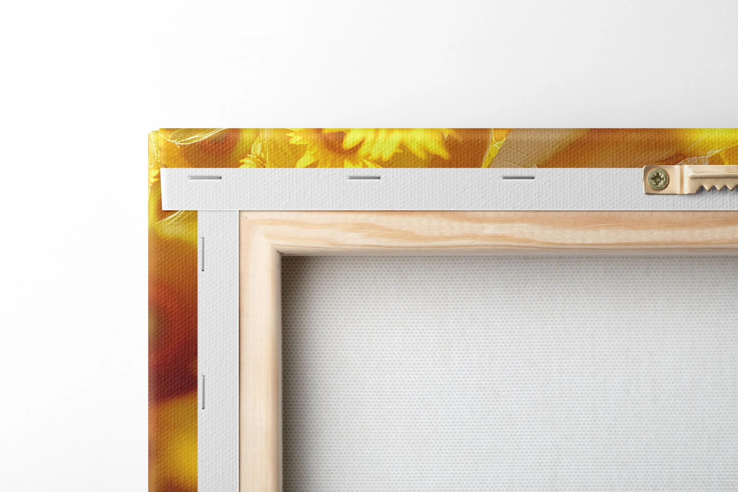 ConKrea - Quadro Personalizzato su Tela Canvas - Stampa la tua Foto su Tela in Alta Definizione con Telaio in Legno Massello - Pronto da Appendere - 50x70 cm